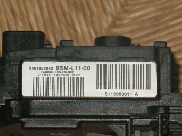 BSM PEUGEOT CITROEN BSM-L11-00 9661682980 S118983011A