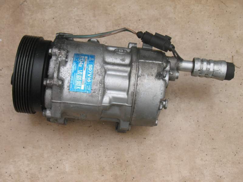 Compr clima audi, seat, skoda, vw, sanden sd 7v16, 1j0820803k