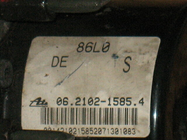 POMPA ABS OPEL SUZUKI 86L0 DE 06.2102-1585.4 06.2109-5778.3