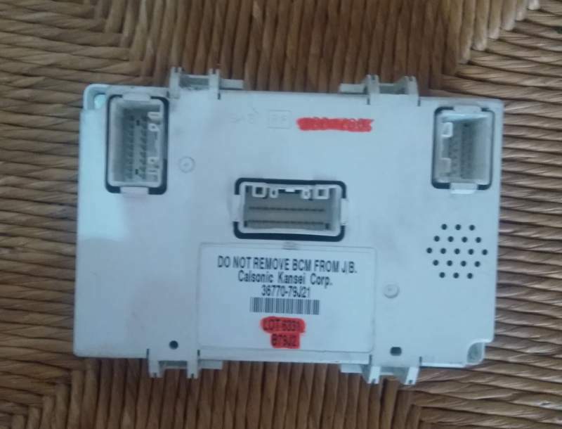 ECU BODY SUZUKI SX4 FIAT SEDICI 1.9 JTD 3677079J21 36770-79J21