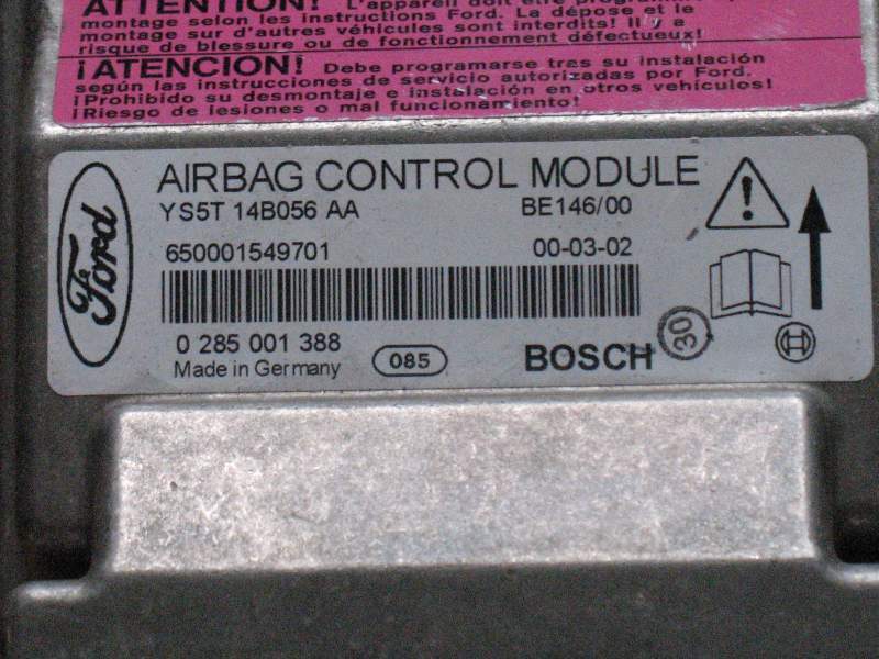 AIRBAG Ford Focus BOSCH 0285001388 YS5T14B056AA 650001354701
