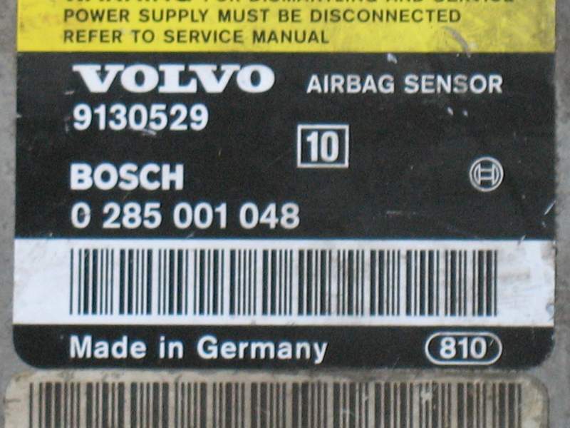 93-97 Volvo 850 OEM Air Bag ECU Module 0285001048