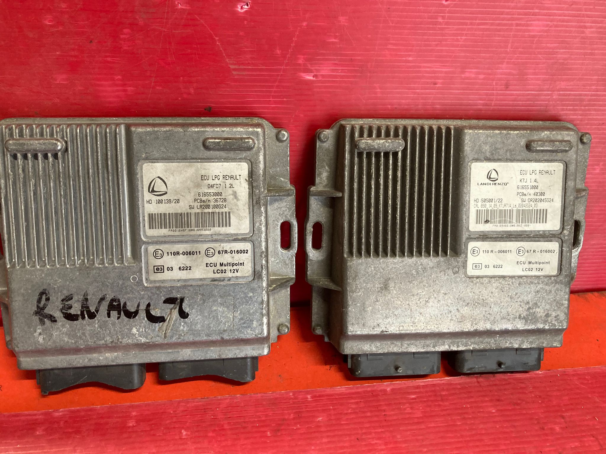 Ecu centralina dacia dandero gpl lpg 1.4 616551000 lr202044g24