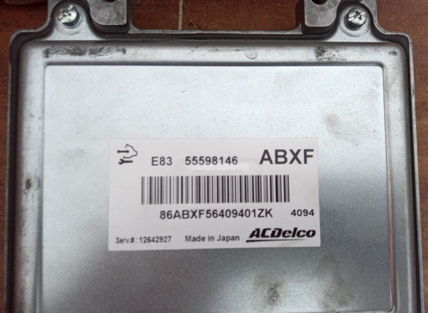 ECU OPEL CORSA A14XER 55576691 AAPT E83 12636386 ABXF 55598146