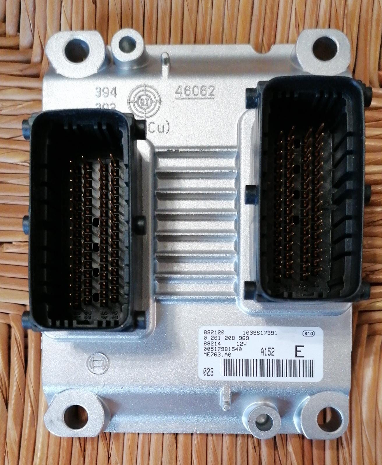 Ecu fiat grande punto 1.4 0261208969 00517951830 ME63.A0 E
