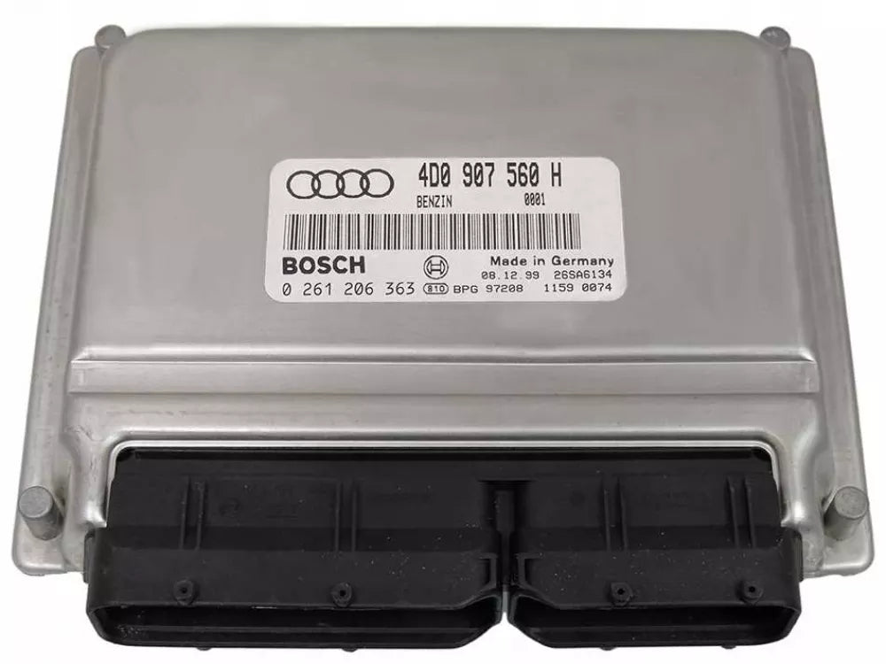 ECU AUDI A8 2.8 v6 BOSCH 0261206393 3B0907551AB ME7.1.