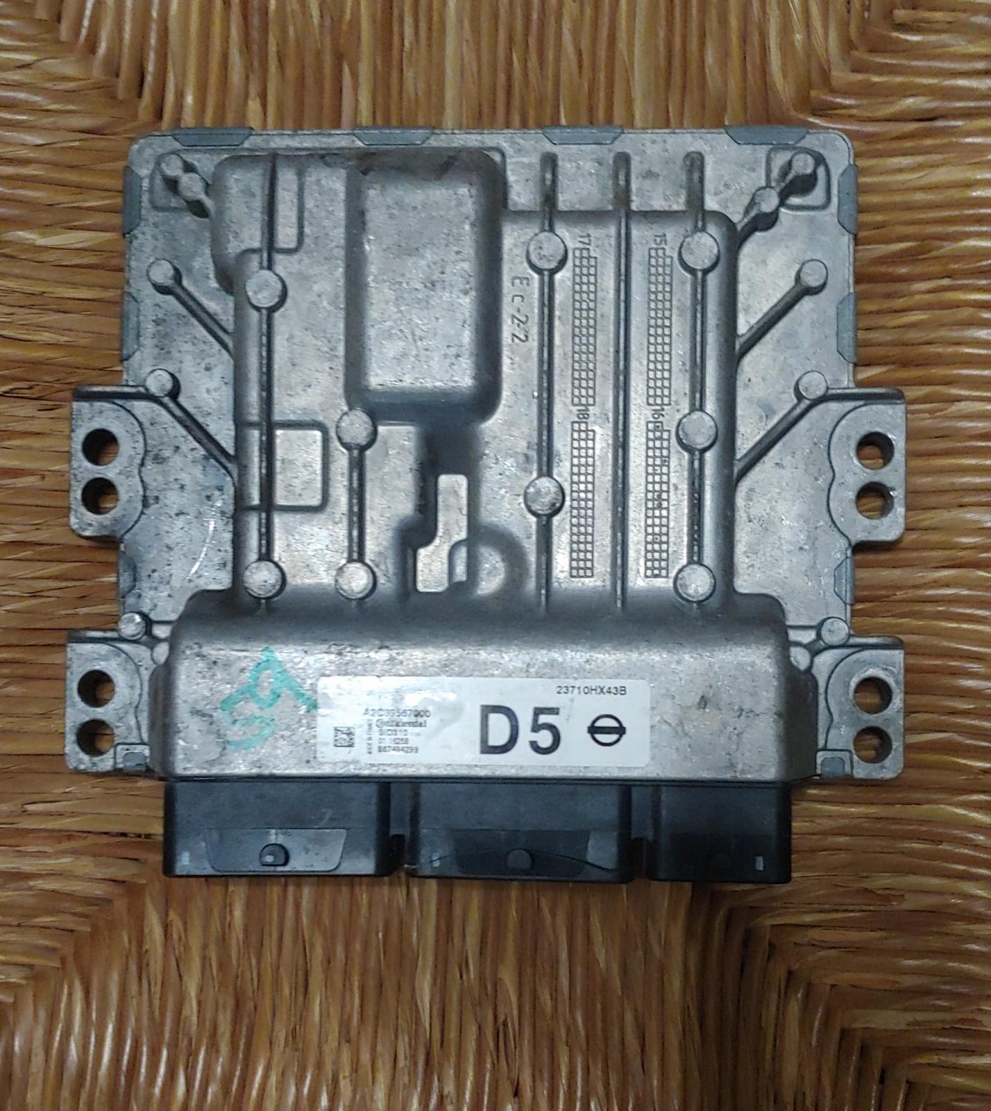 ECU NISSAN QASHQAI (J10) [2006-2013] 1.5DCI 23710HX43B A2C39567000 SID310