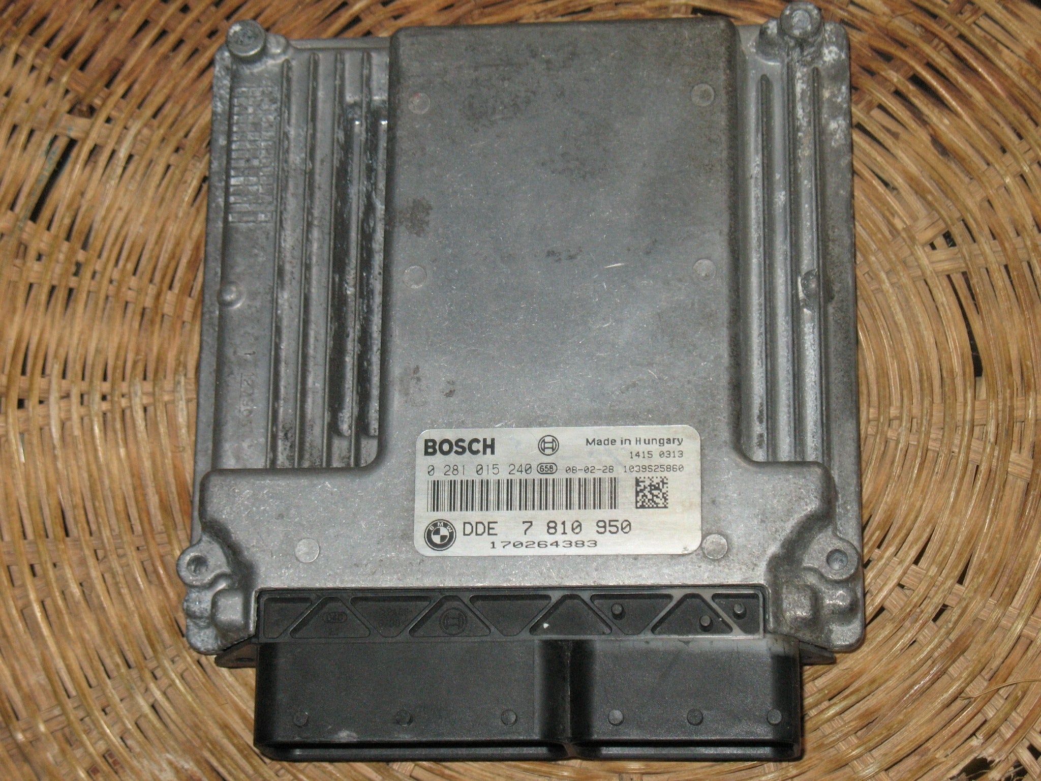 BMW X5 E70 X6 E71 EDC 16CP35-5.24 0281015240 DDE 7810950 1039S25860