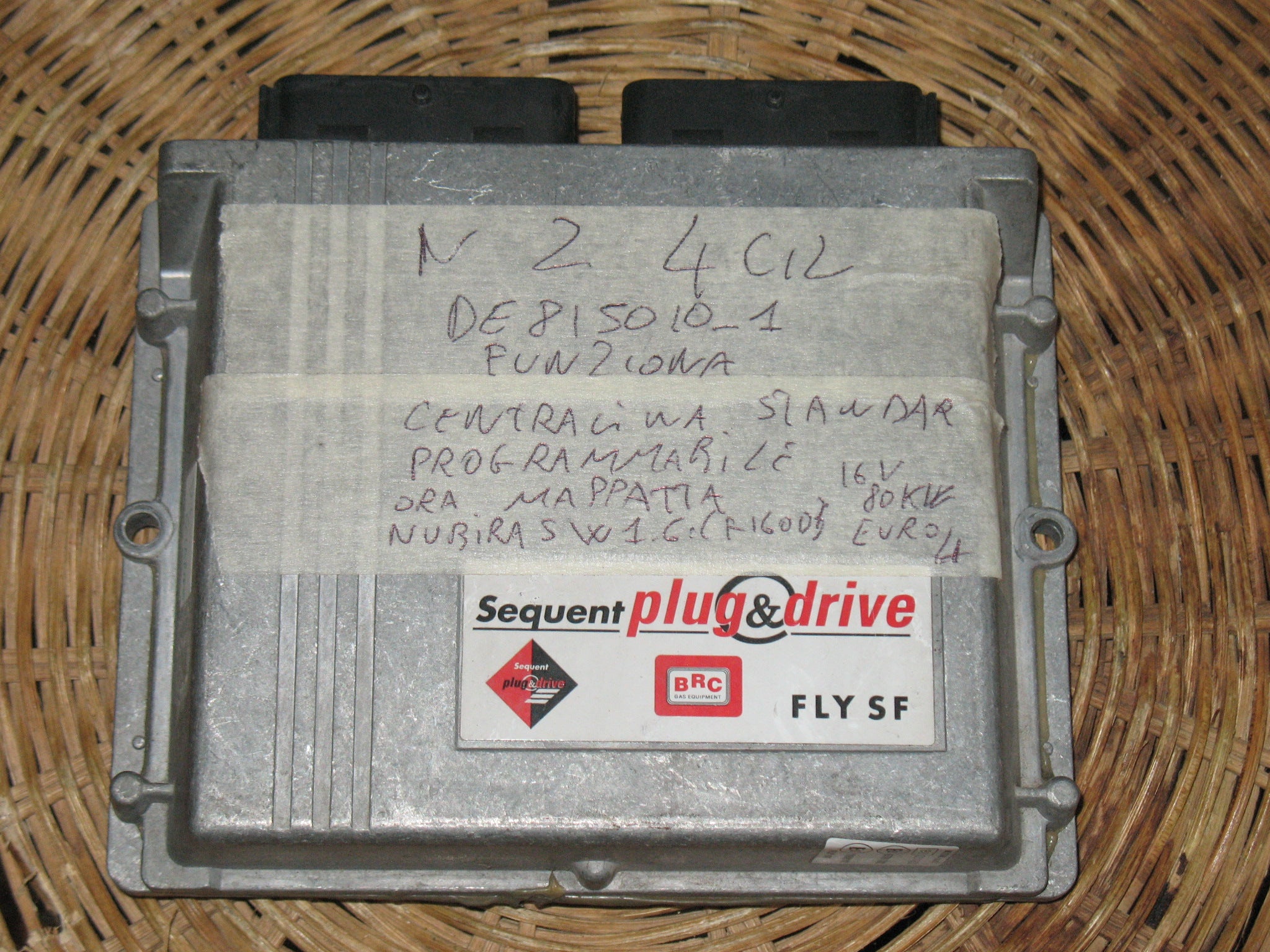 ECU Centralina GPL Metano NUBIRA SW 1.6 DE815010-1 BRC Sequent