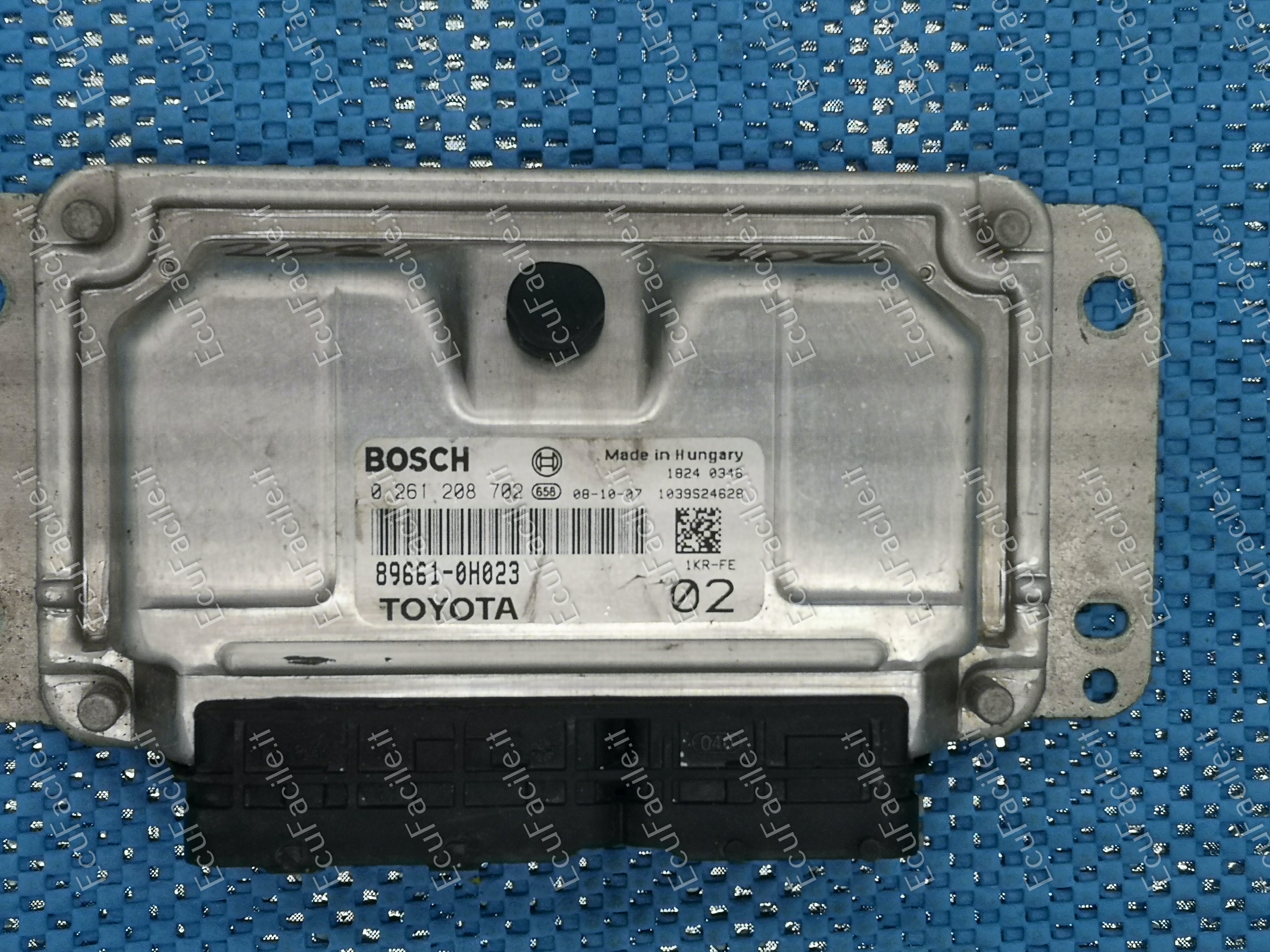 ECU TOYOTA AYGO C2 1.0 2007 BOSCH 0261208702 89661-0H023 M7.9.5