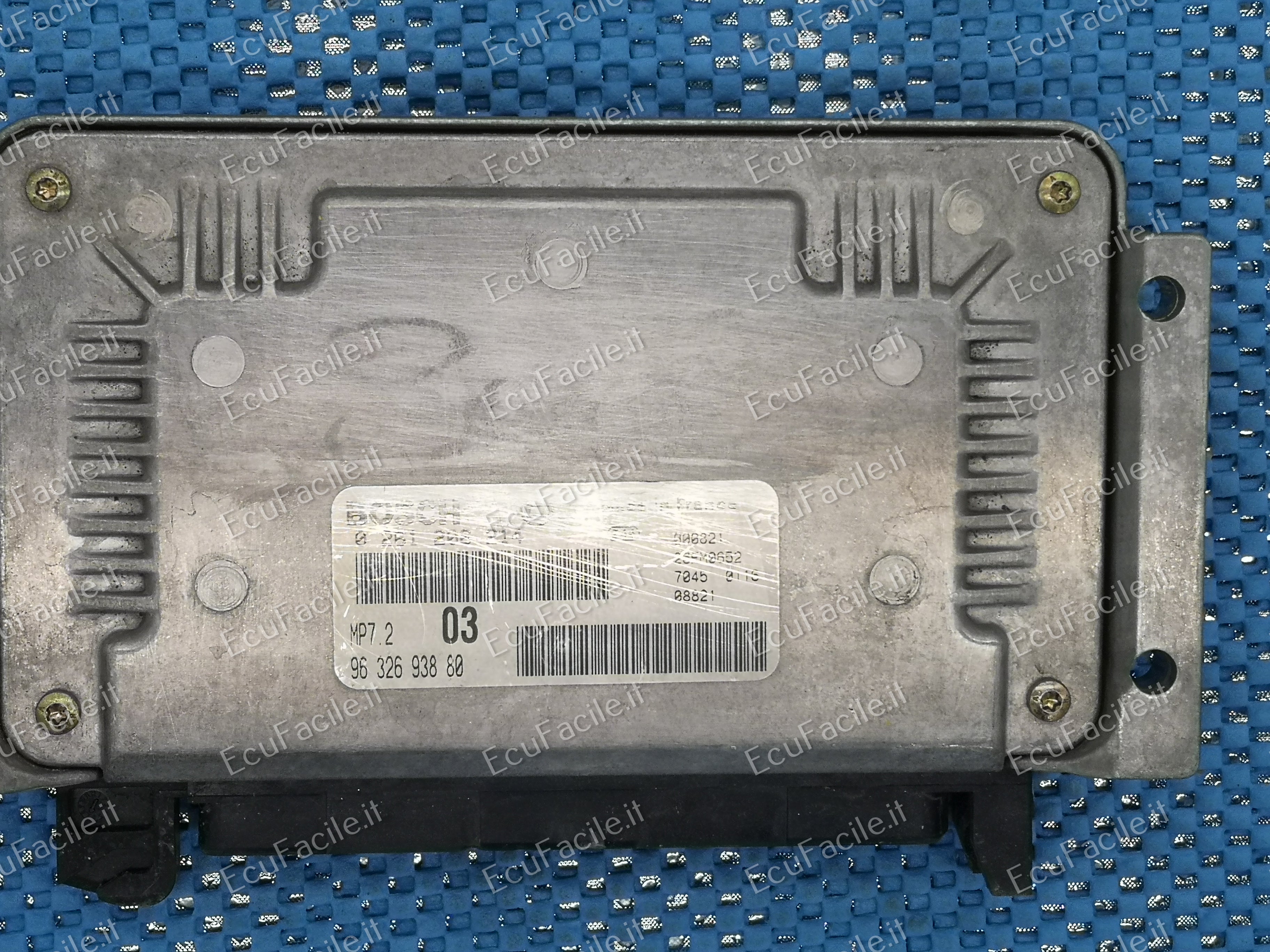 ECU CITROEN XSARA 1.6 8V CODICE: 0261206214 9632693880