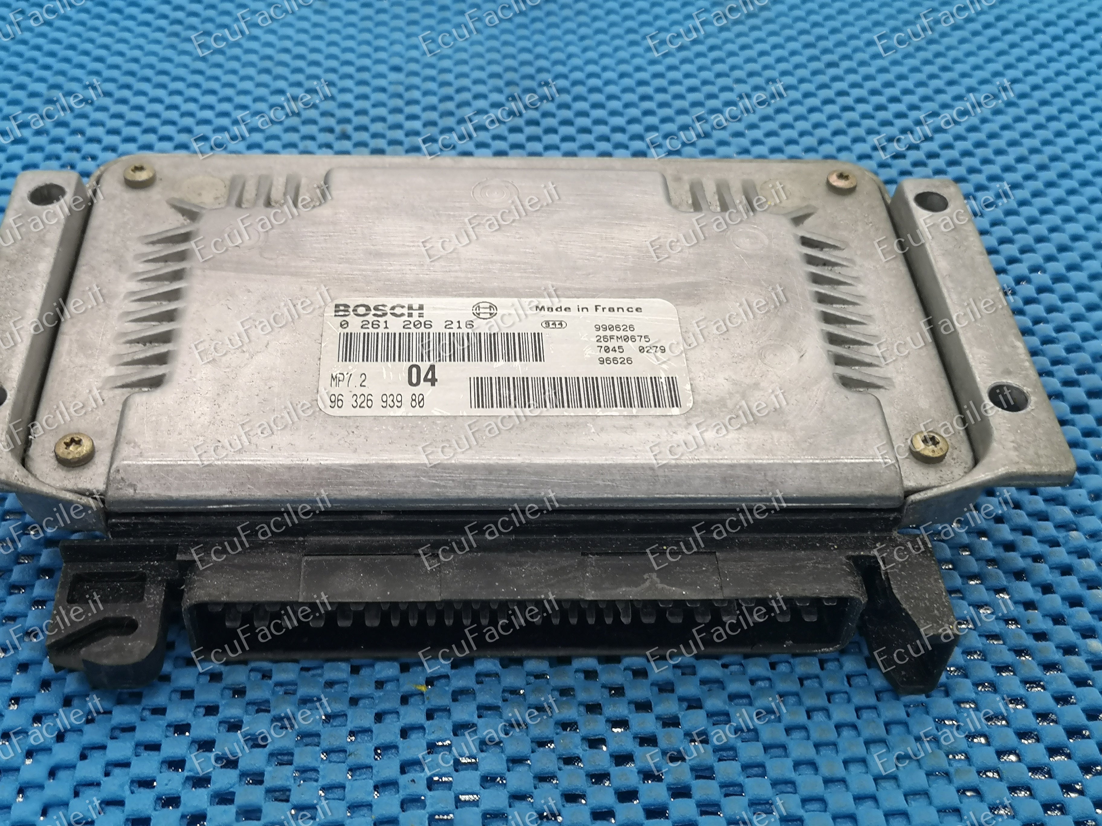 ECU PEUGEOT 206 CITROEN Xsara Picasso 1.6 BOSCH 0261206216