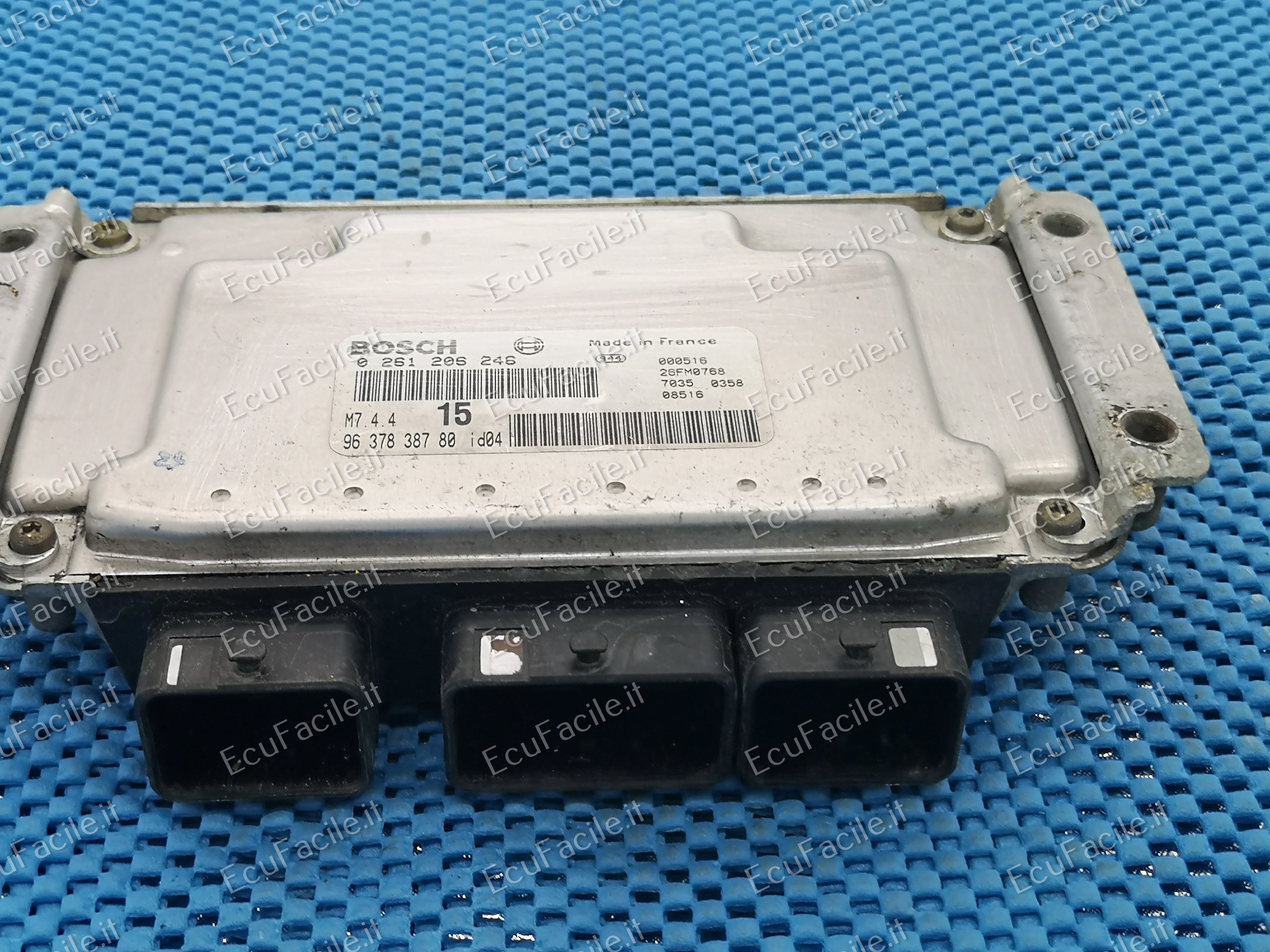 ECU CITROEN SAXO PEUGEOT 106 1.1 BOSCH 0261206246 9637838780