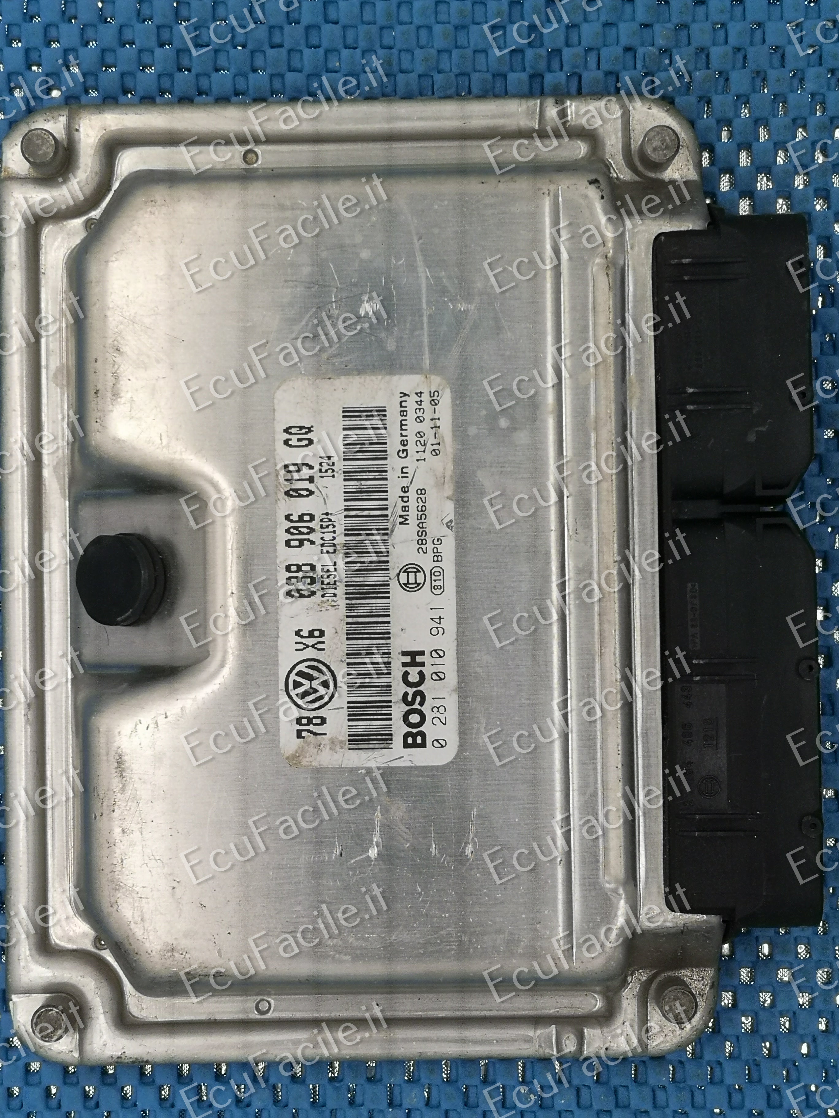 Ecu vw passat 1.9 tdi 038906019gq bosch 0281010941 edc15p+