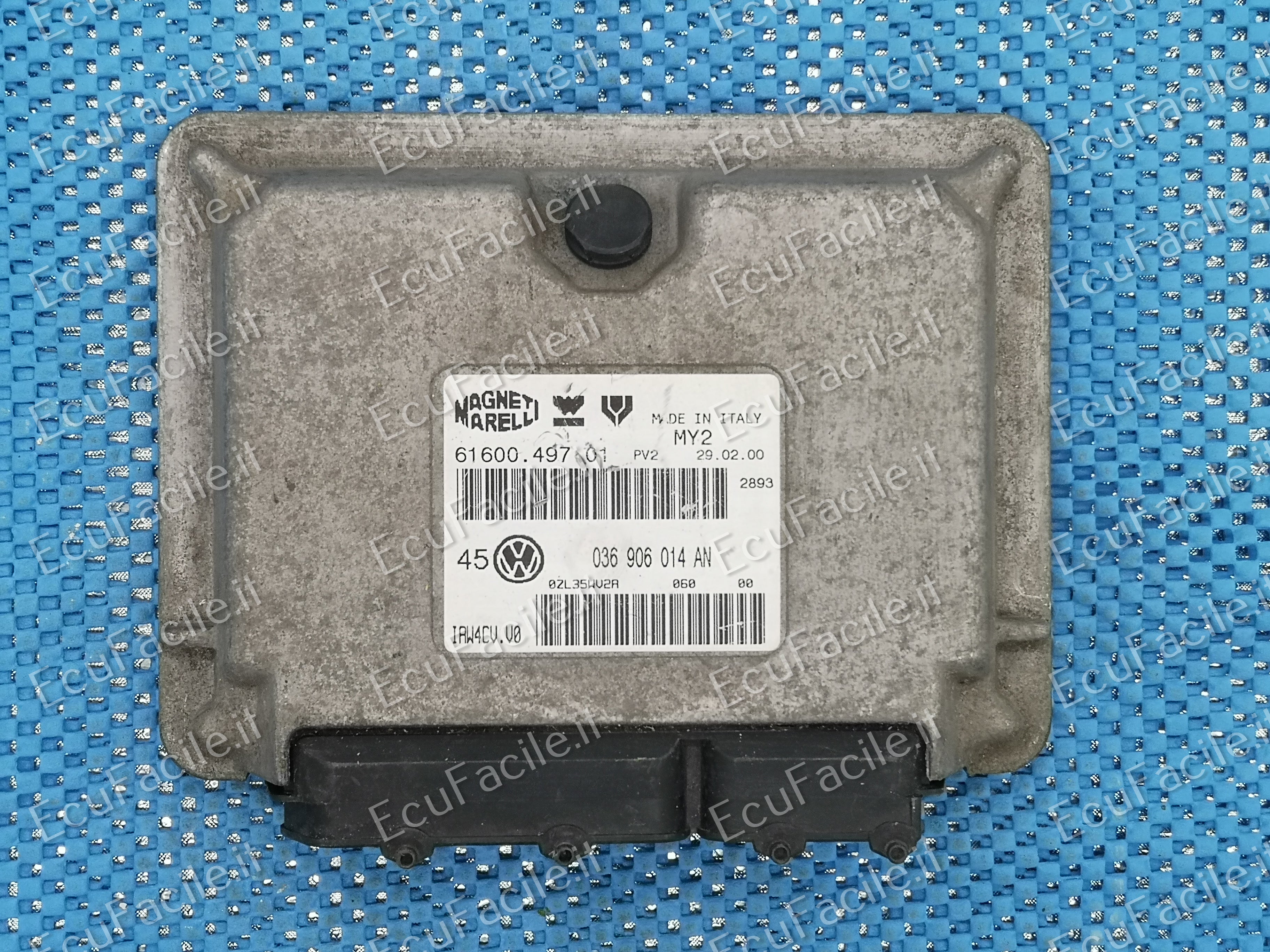 ECU VW GOLF 1.4 036 906 014 AN, 61600.497.01, 6160049701