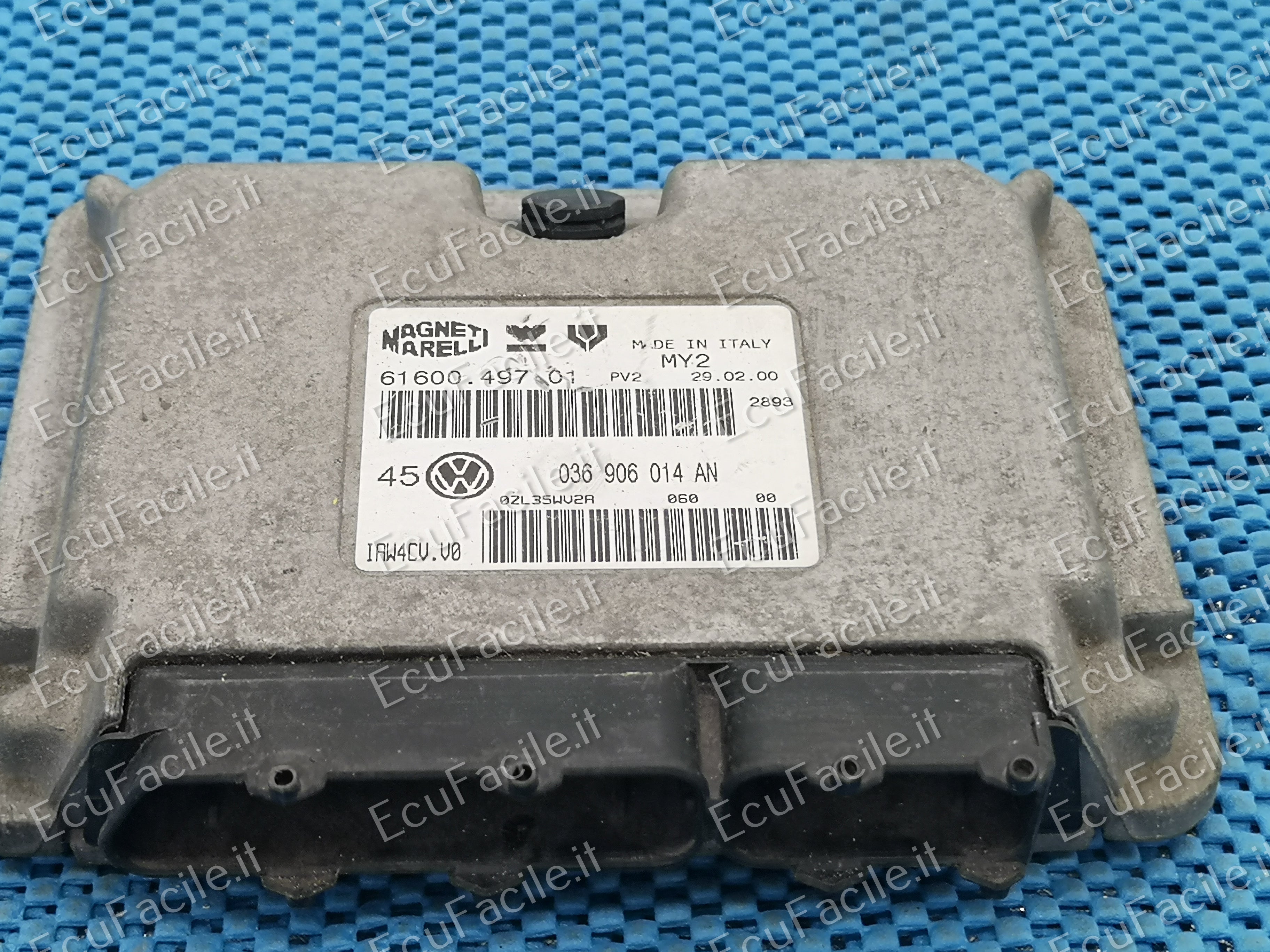ECU VW GOLF 1.4 036 906 014 AN, 61600.497.01, 6160049701