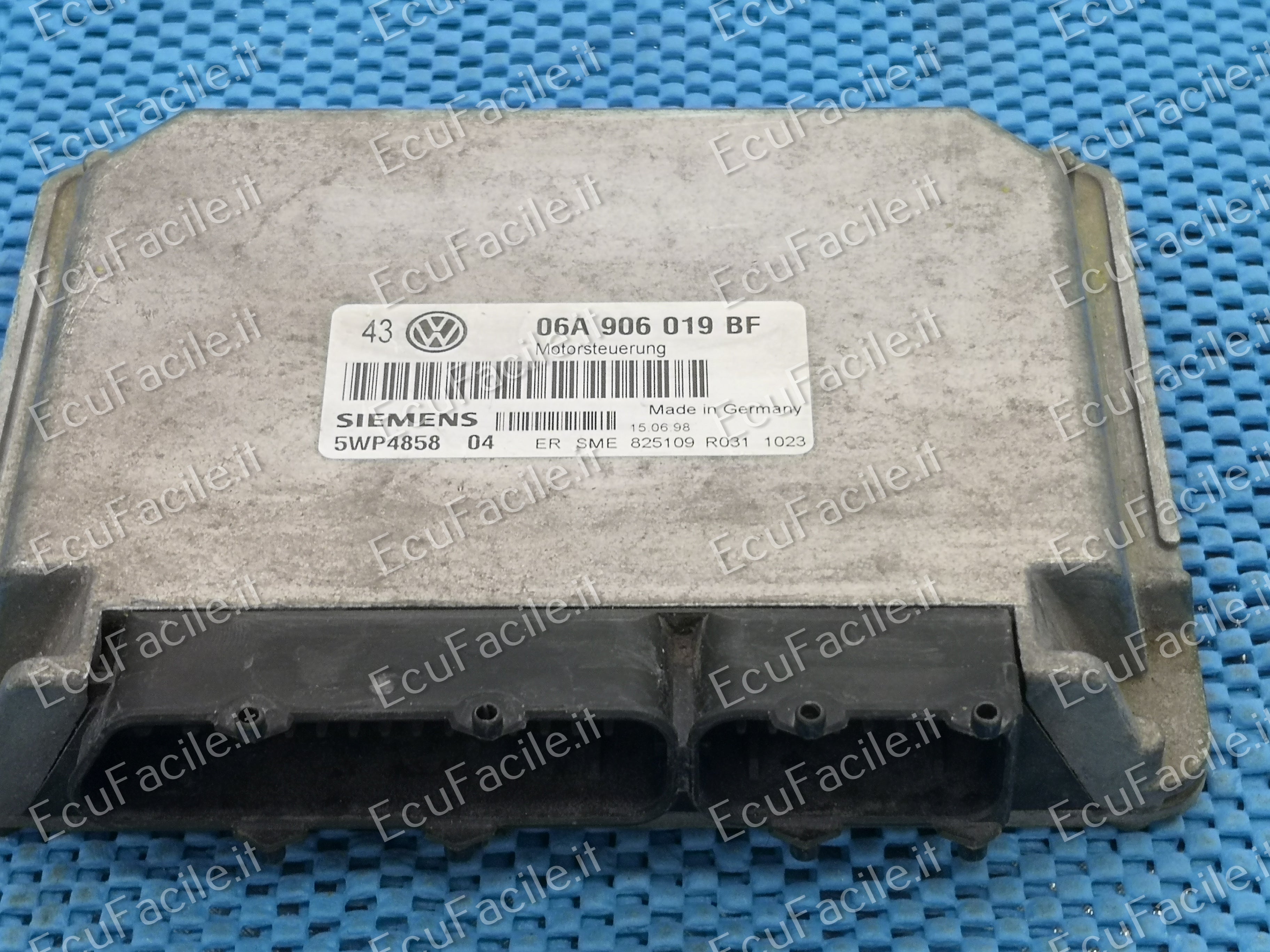 ECU VW VOLKSWAGEN GOLF 1.6 AKL 06A906019BF 5WP4858 04