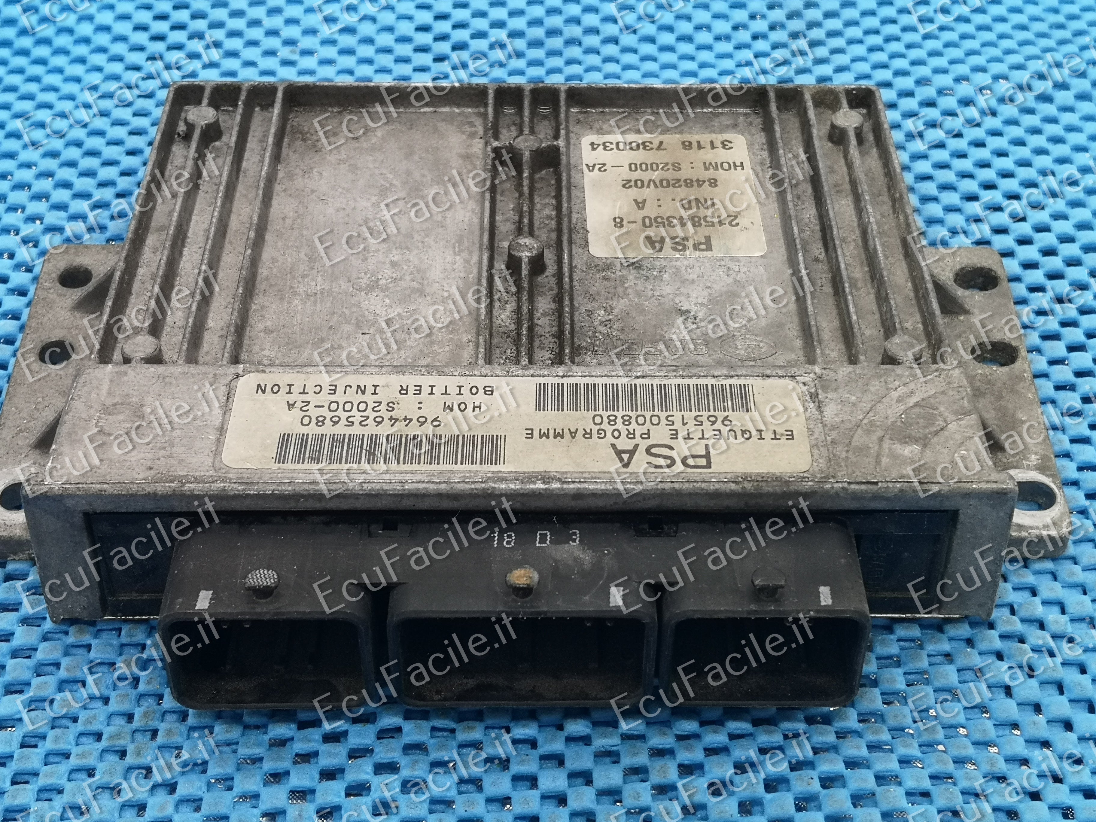 ECU CITROEN PEUGEOT 1.4 21584350-8, 215843508, 9651500880