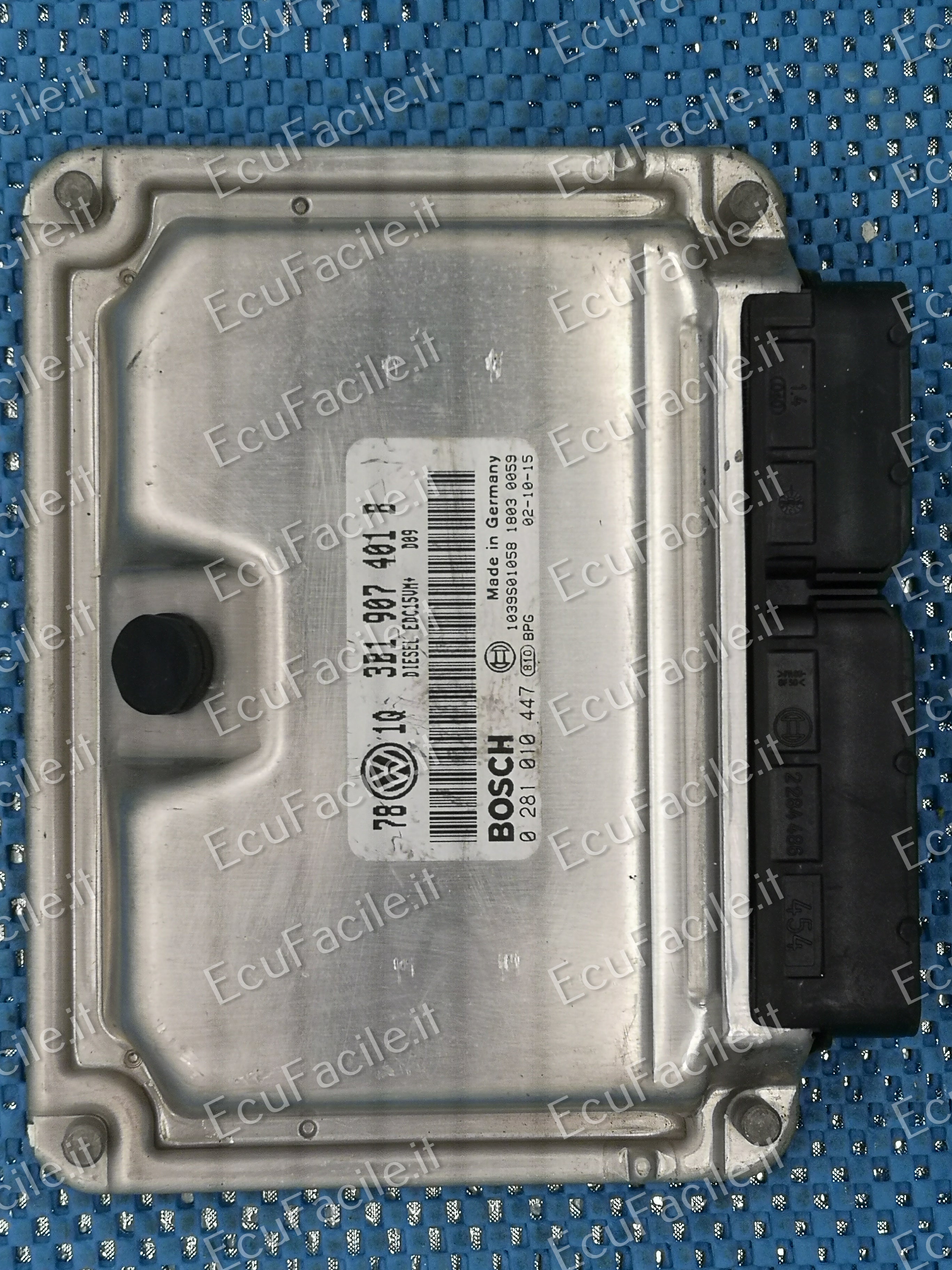 ECU VOLKSWAGEN PASSAT 2.5 TDI , 3B1907401B 0281010447