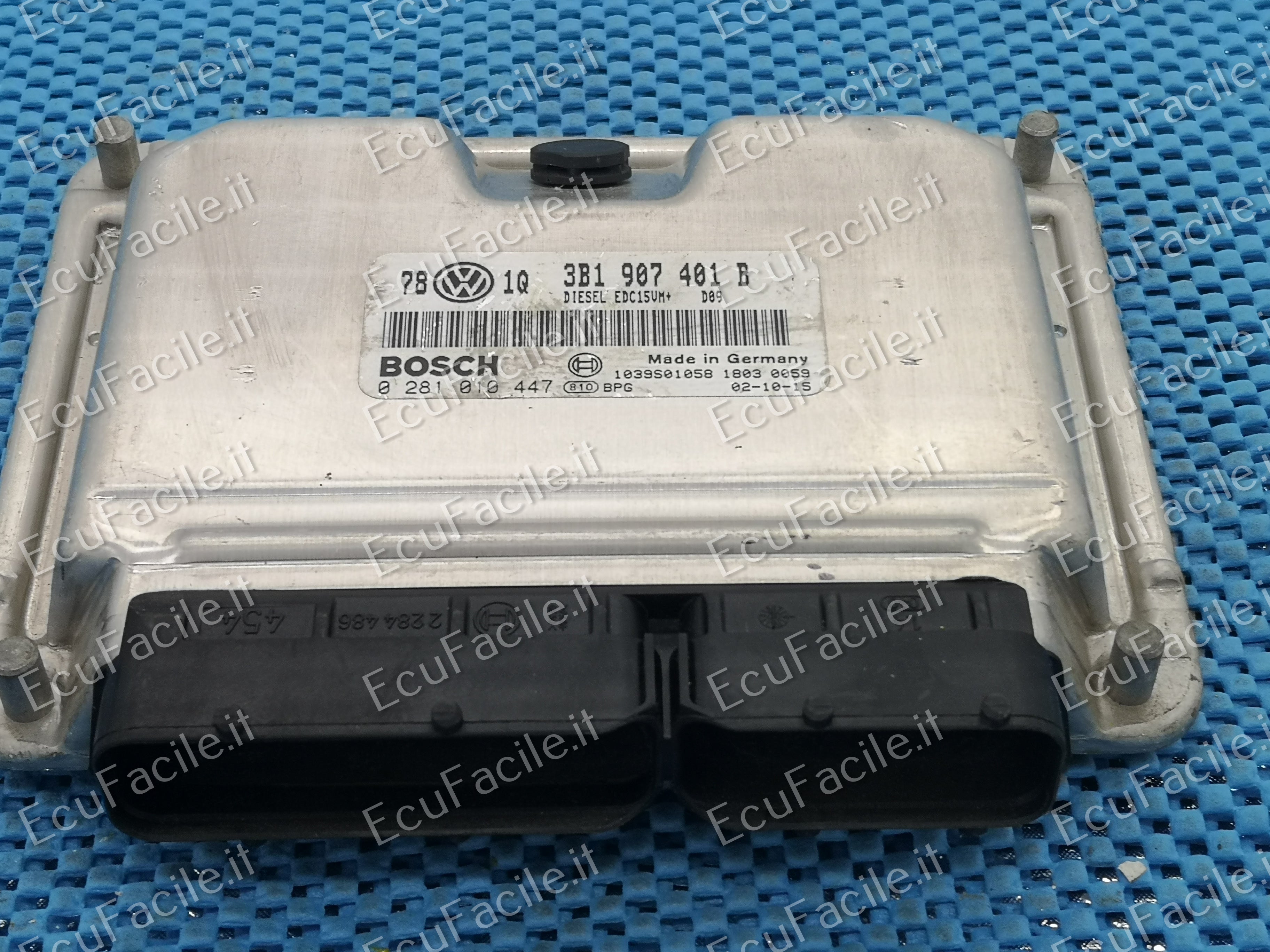 ECU VOLKSWAGEN PASSAT 2.5 TDI , 3B1907401B 0281010447