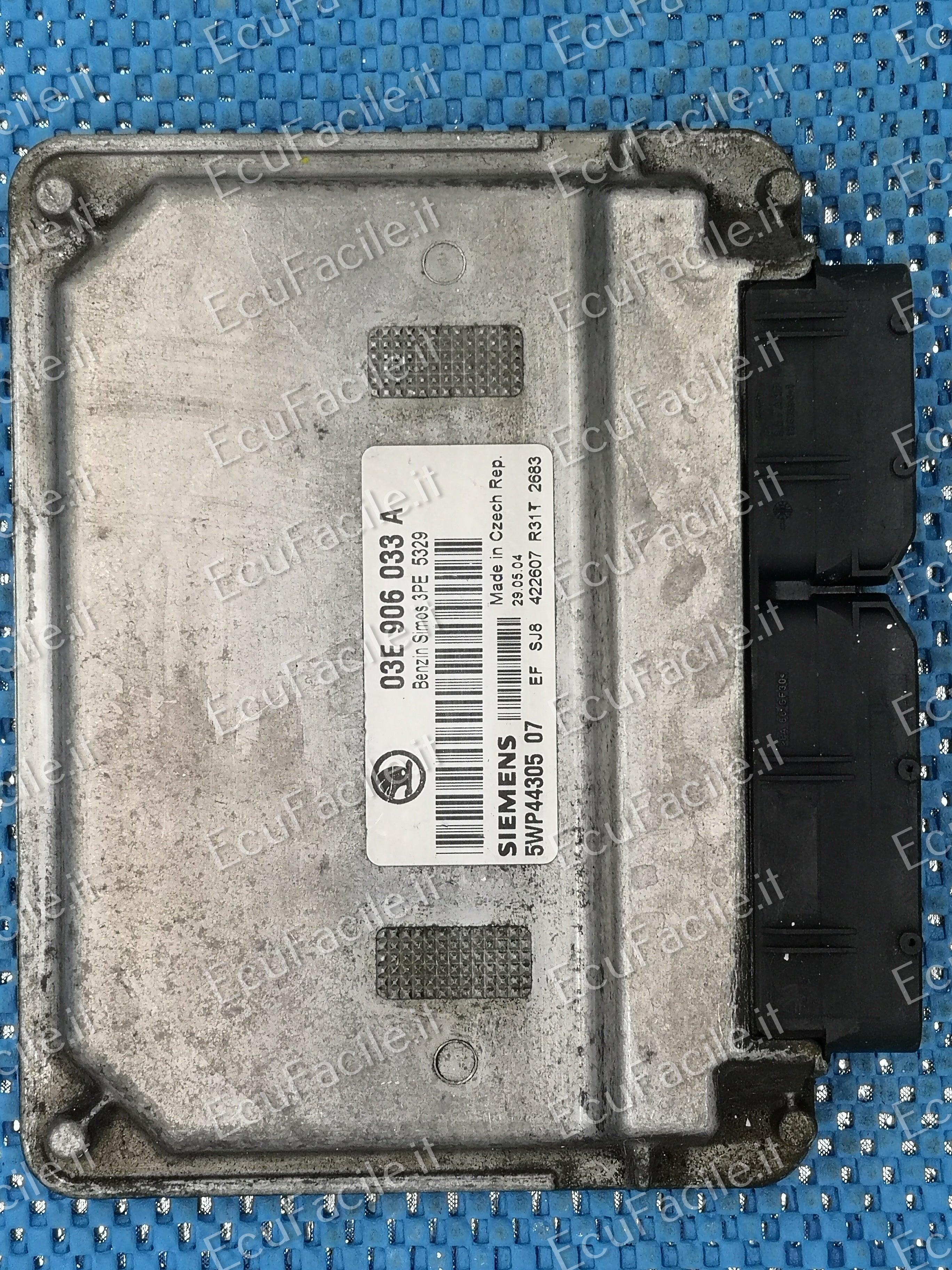 ECU VW SKODA FABI 1.2 03E906033A 5WP4430507 SIMOS 3PE PRONTA