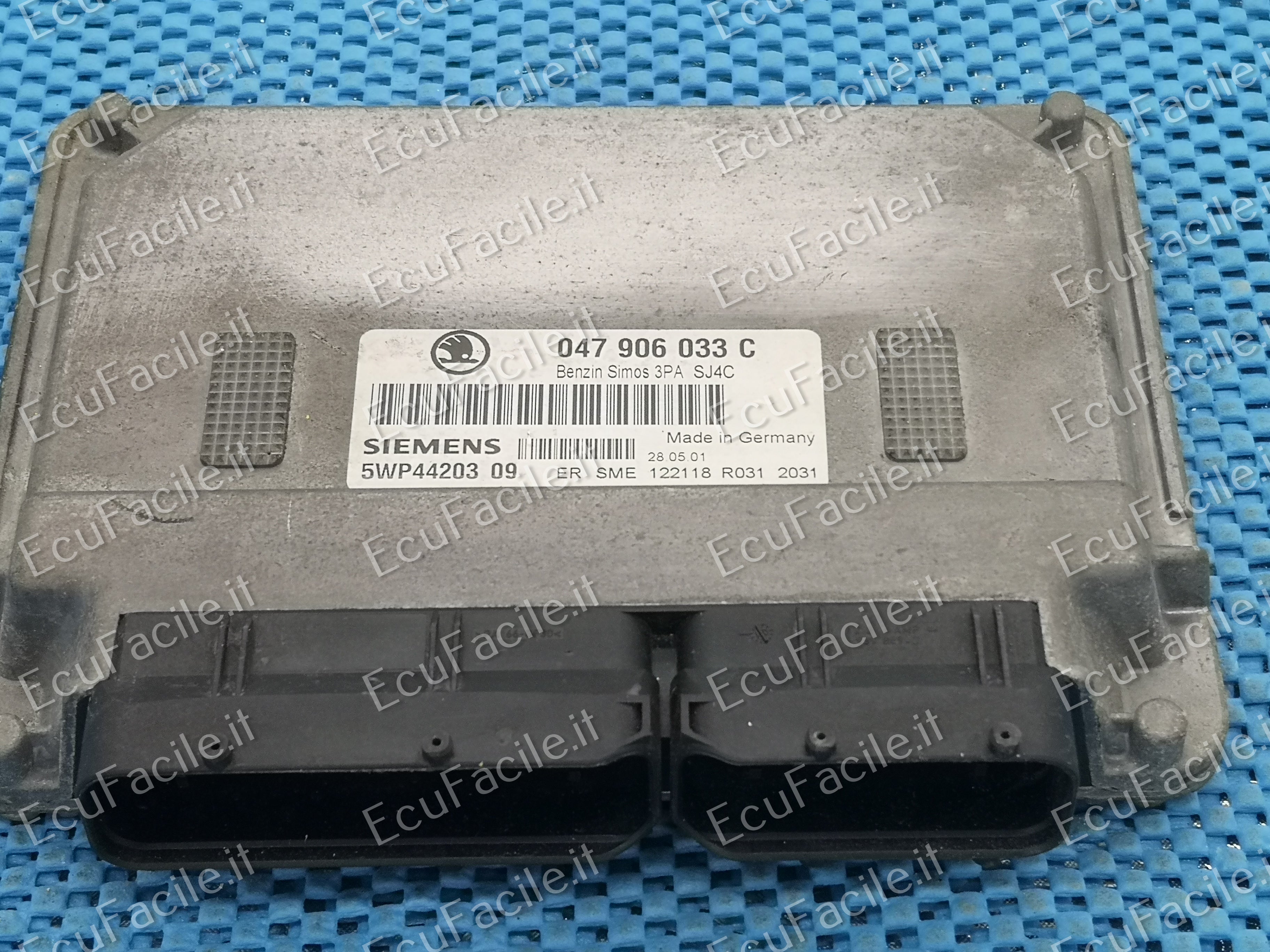 ECU SKODA FABIA 1.4 047906033C 5WP4420310 SIMOS 3PA PRONTA