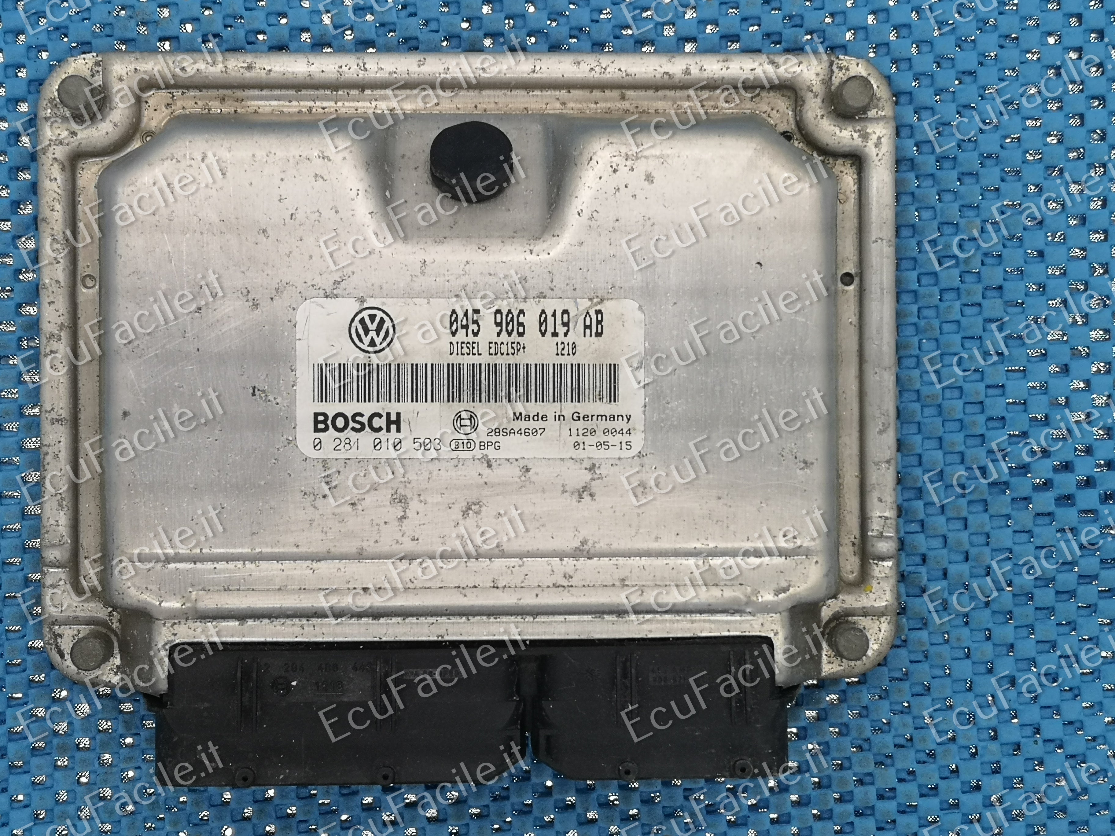 ECU VW VOLKSWAGEN POLO 1.4 TDI 0281010503 045906019AB EDC15P+ 22