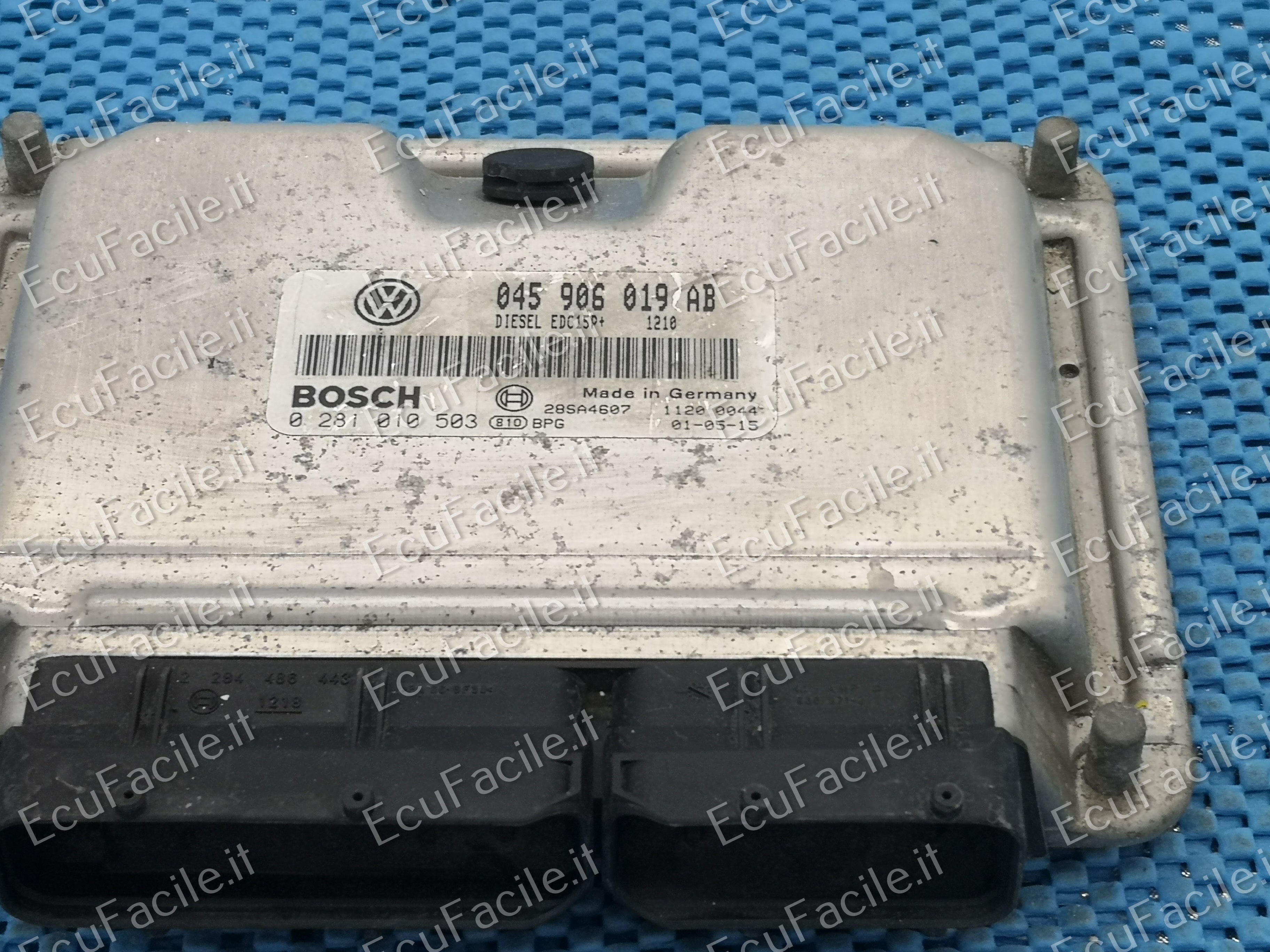 ECU VW VOLKSWAGEN POLO 1.4 TDI 0281010503 045906019AB EDC15P+ 22