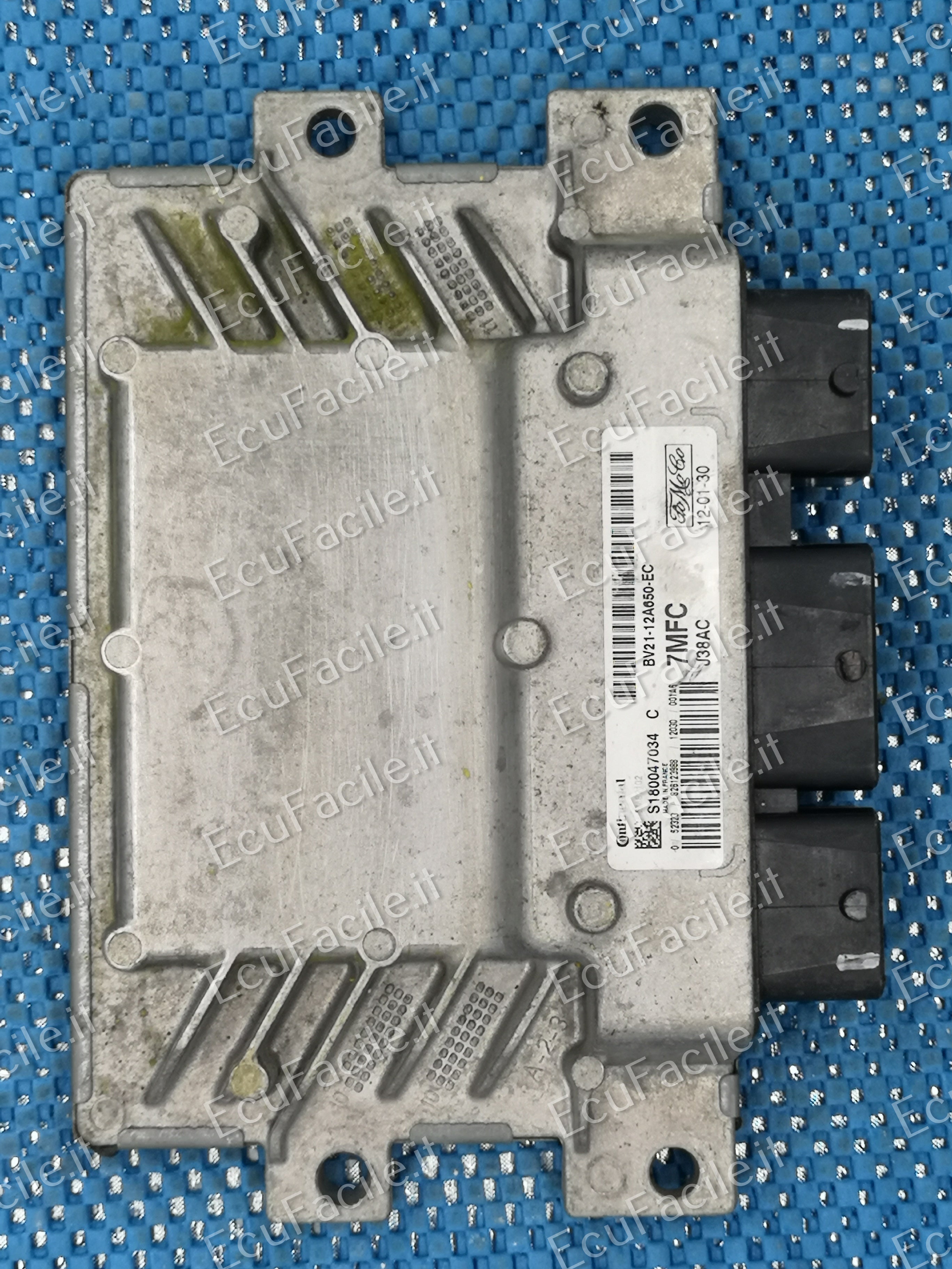 ECU FORD FIESTA S180047034C BV2112A650EC 7MFC