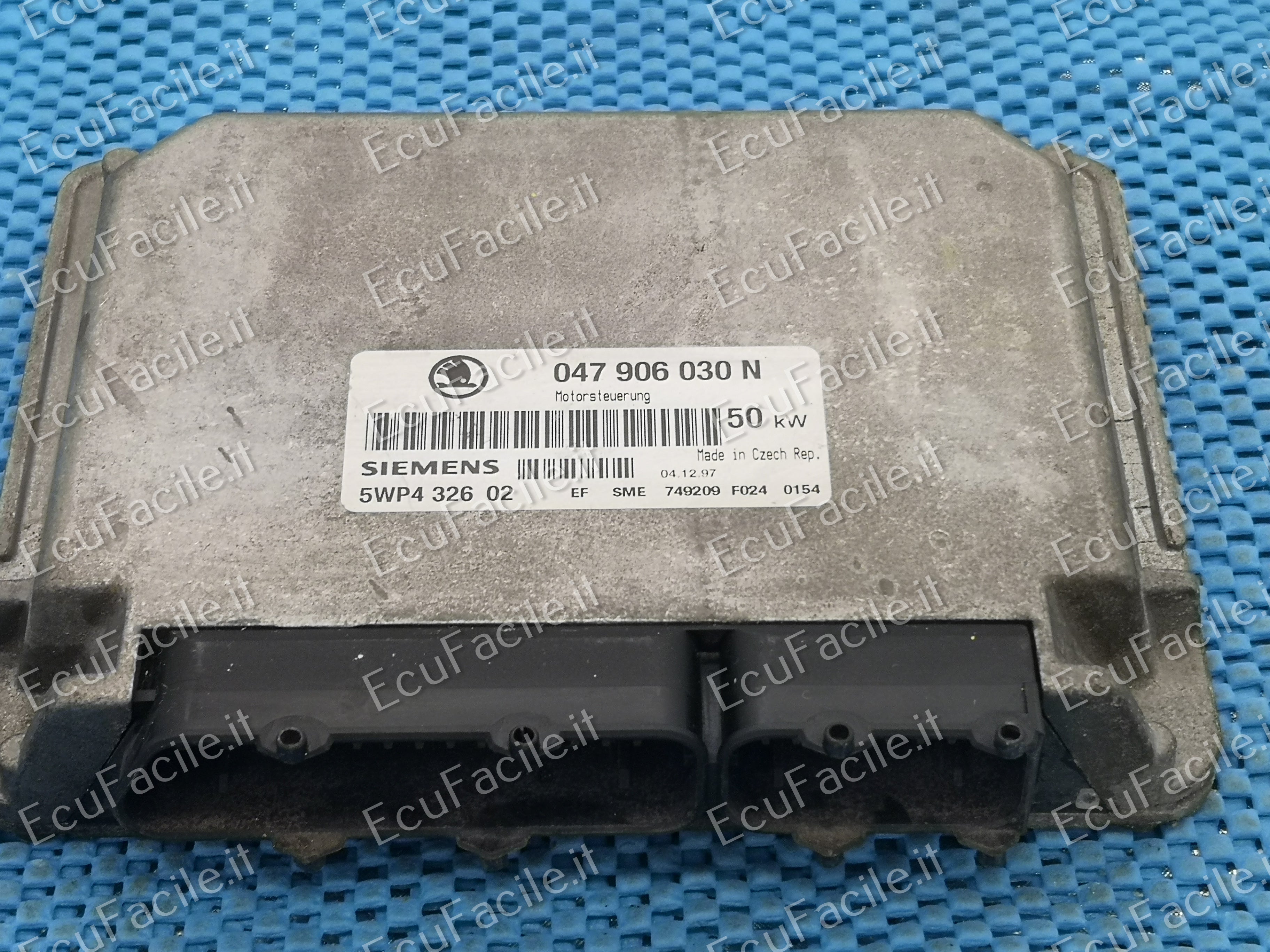 ECU CENTRALINA SKODA FELICIA 1.3 047906030N 5WP4352 01 50 KW