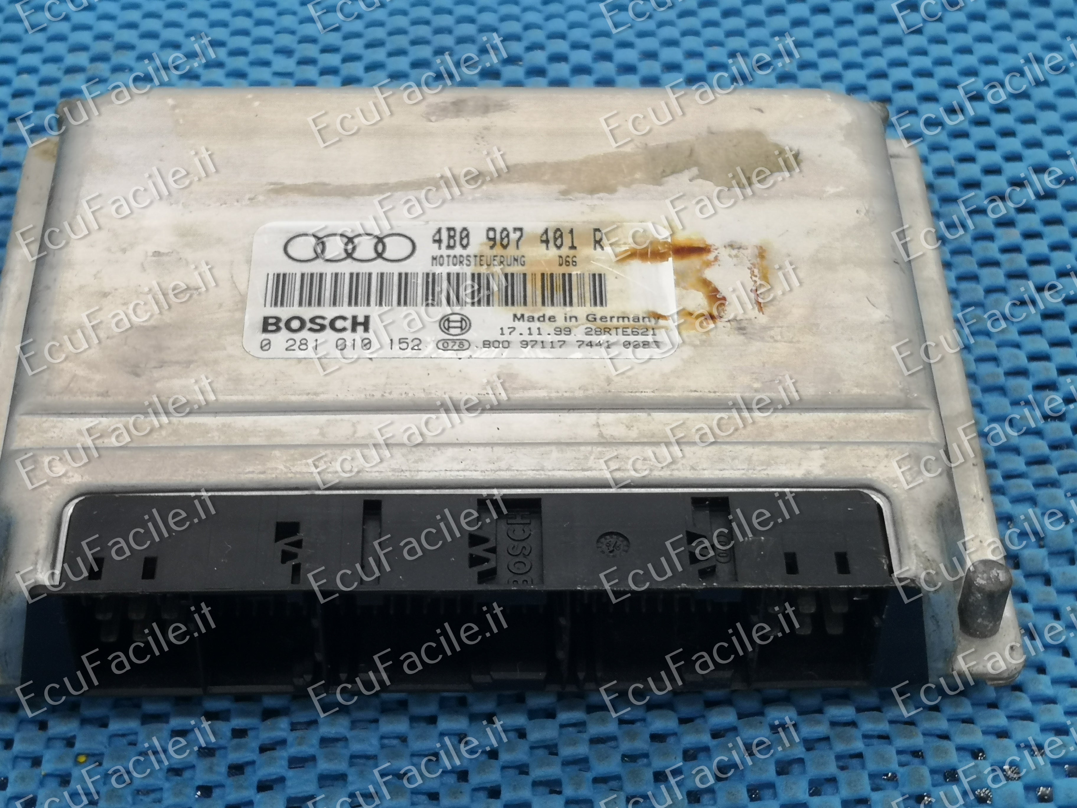 ECU AUDI A4 A6 4B 2,5 TDI 0281010152 4B0907401R EDC15M / EDC 15M