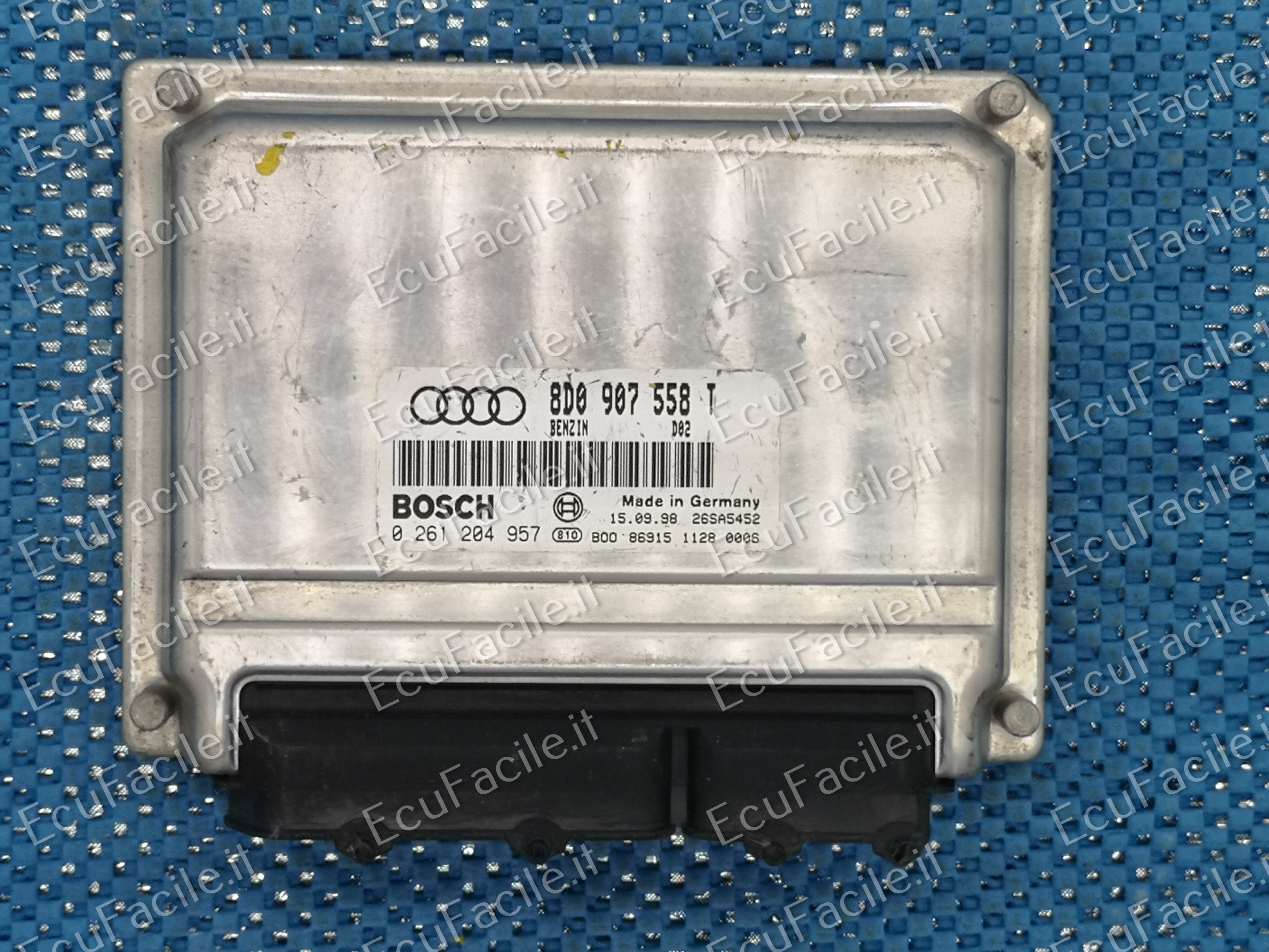 ECU AUDI A4 1.8 B 0261204957 8D0907558T M3.8.X M3.8.4