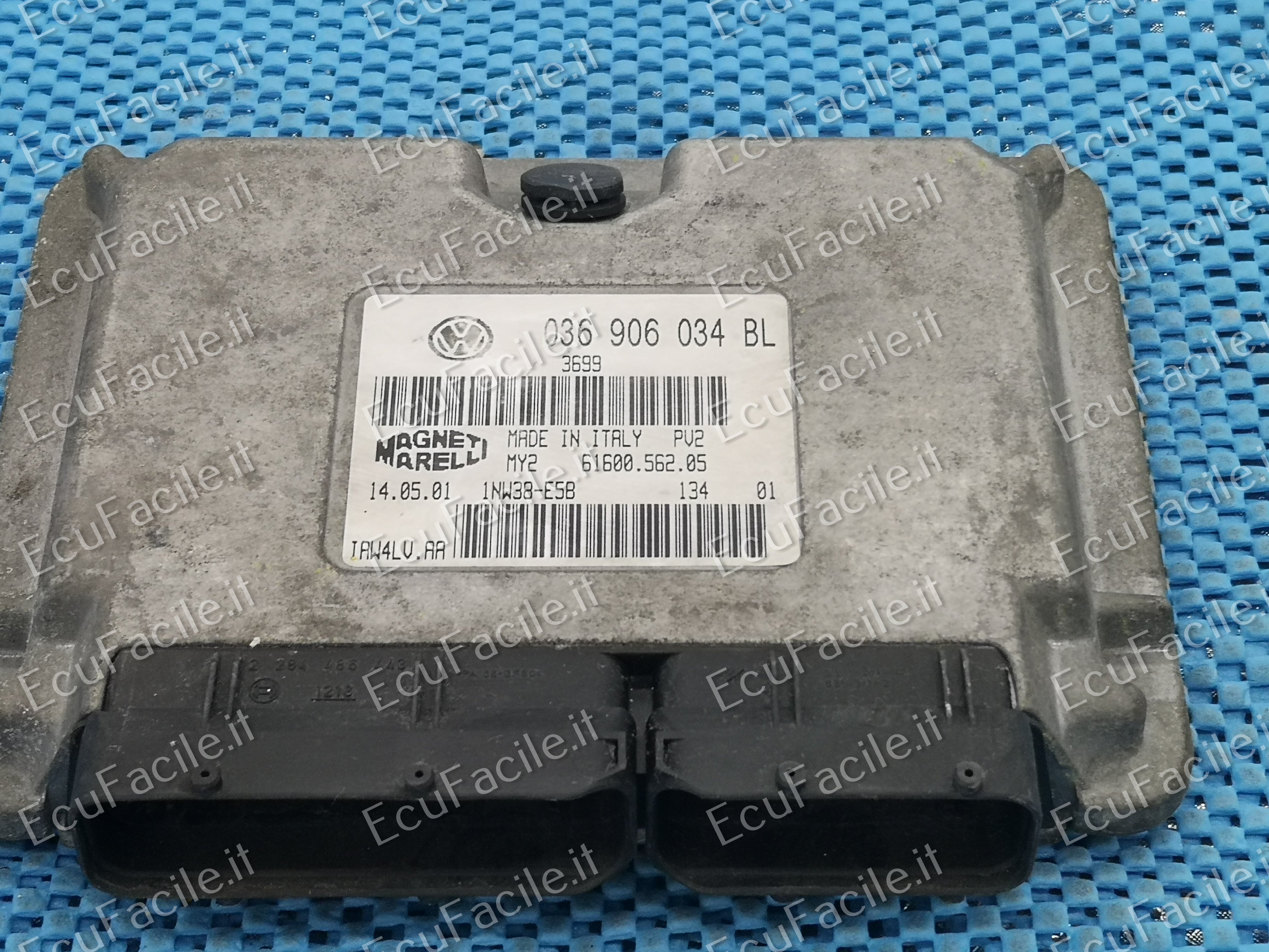 Ecu centralina skoda fabia 1.4 036906034bl iaw4lv.aa