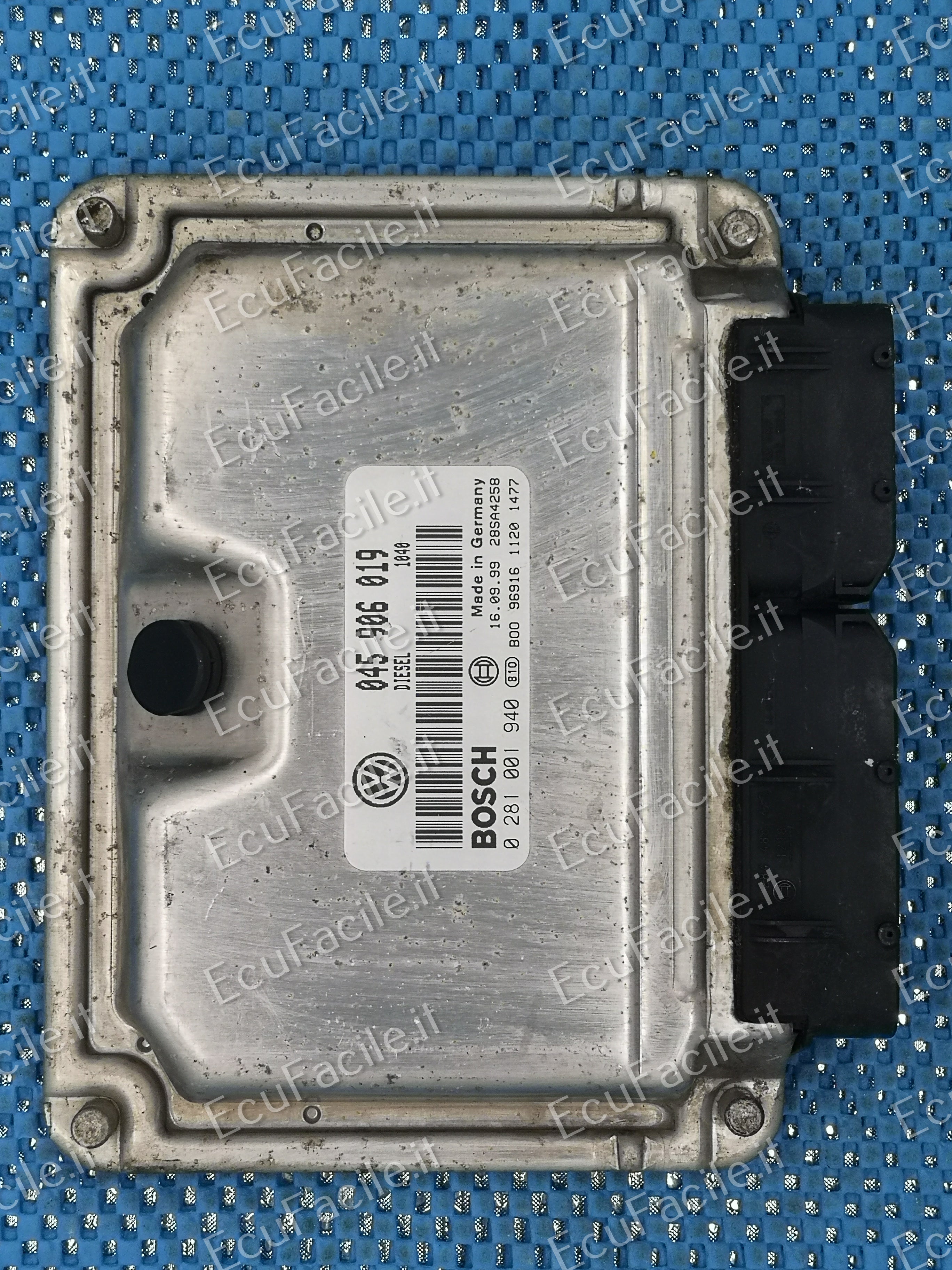 ECU VW VOLKSWAGEN POLO 1.4 TDI 045906019 0281001940 EDC15P