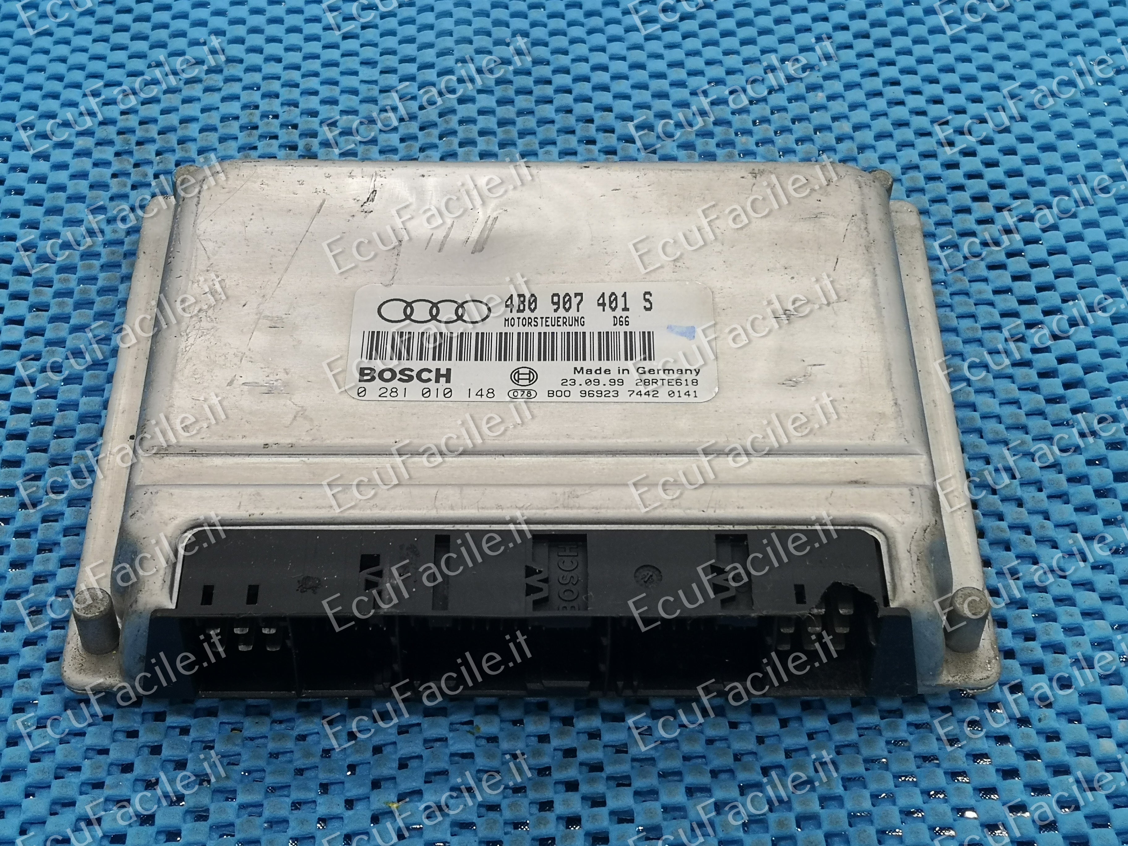 Ecu centralina motore audi a6 v6 2.5 tdi 0281010148 4b0907401s EDC15M