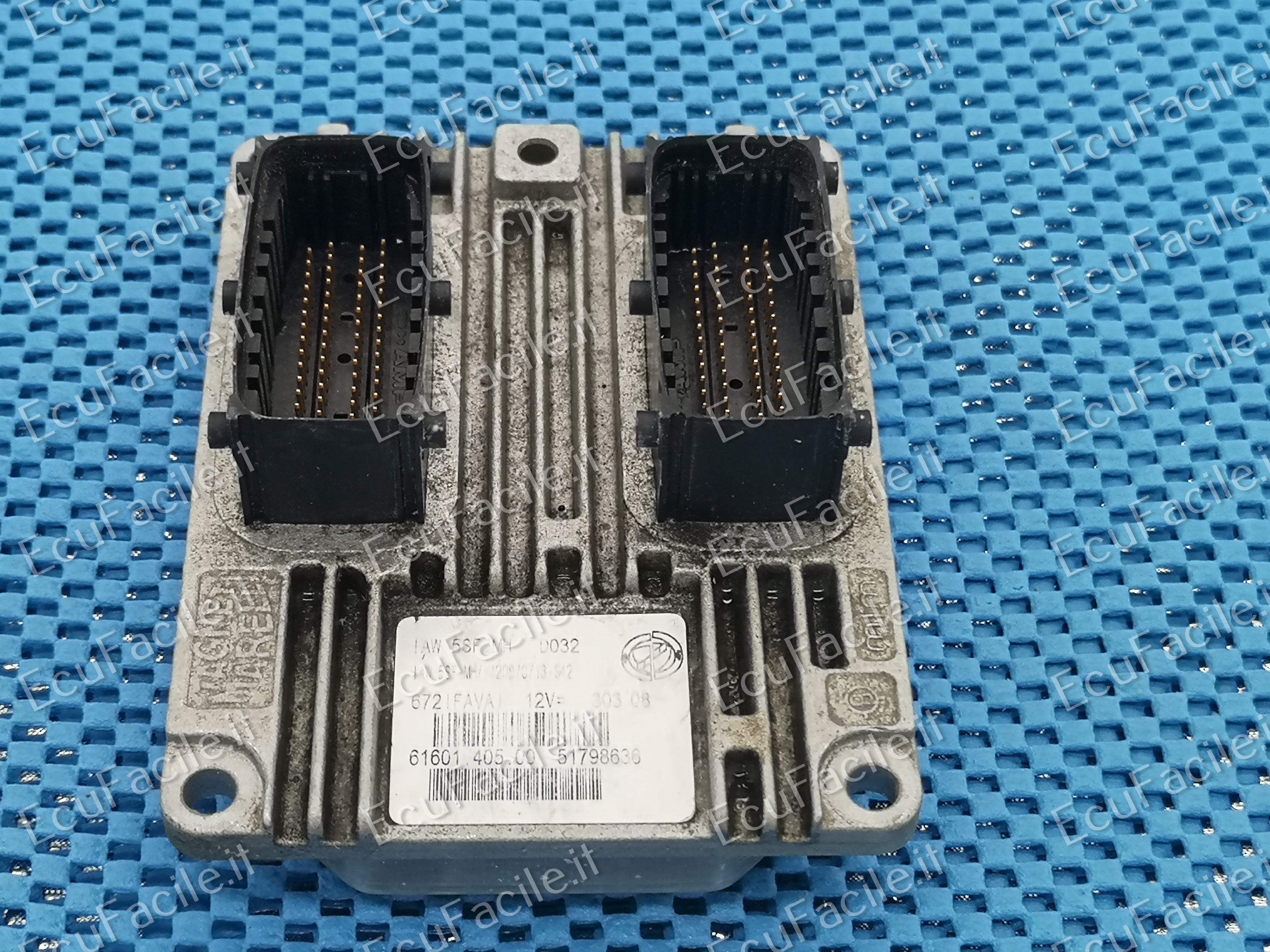 ECU FIAT DOBLO' 1.4 IAW 5SF.MH IAW5SF.MH HW208 51798636