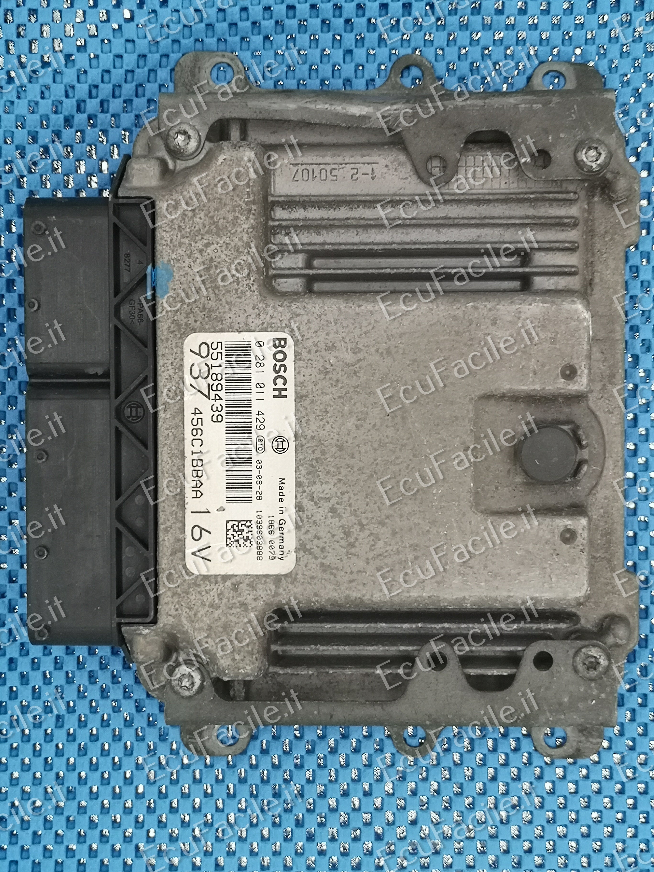 ECU ALFA ROMEO 147 1.9 JTD BOSCH 0281011429 55189439 EDC16C8 1.1