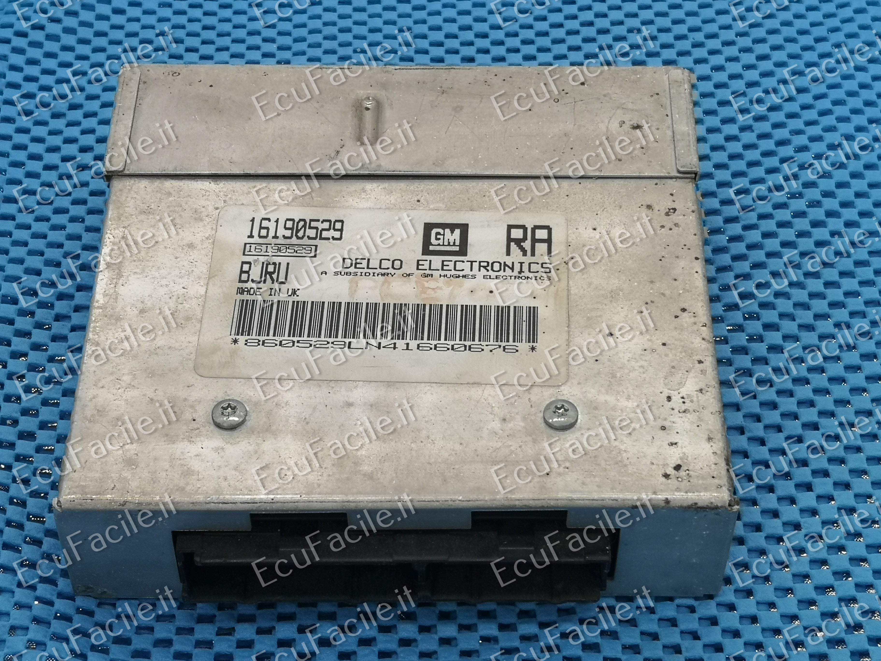Ecu centralina opel corsa gm 1.2 16190529