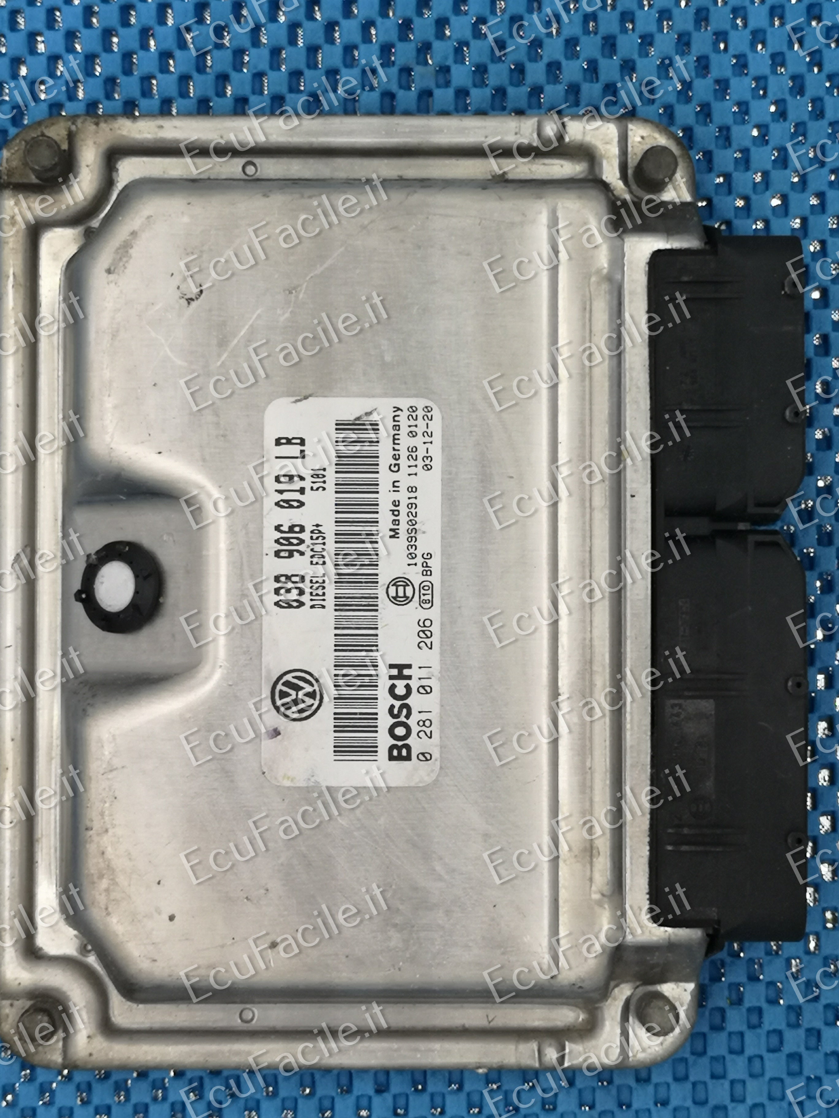 ECU VW POLO 1.9 EDC15P+ 0281011206 038906019LB