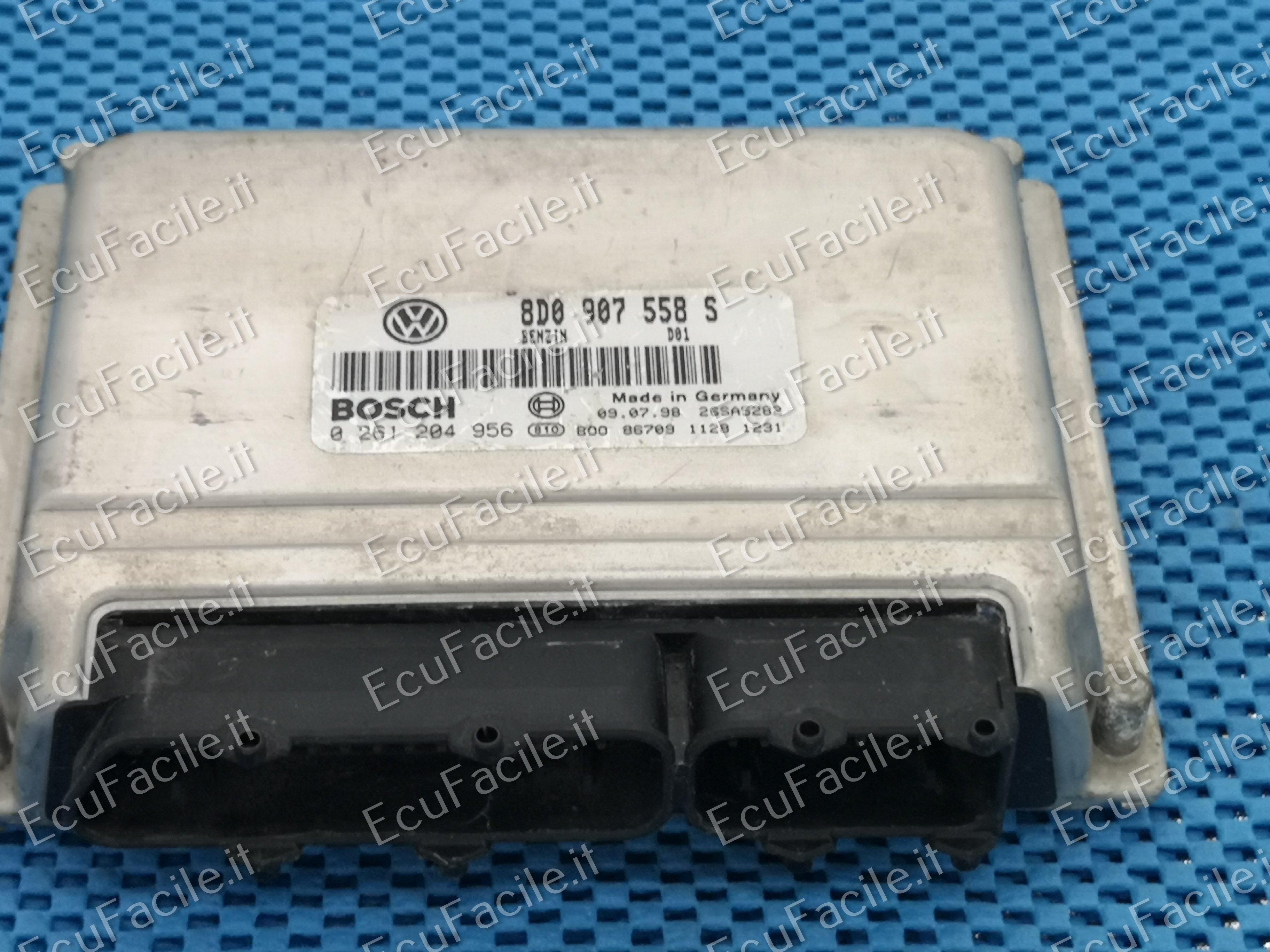 ECU VW PASSAT B5 1.8 AUDI 0261204956 8B0907558S M3 8.4