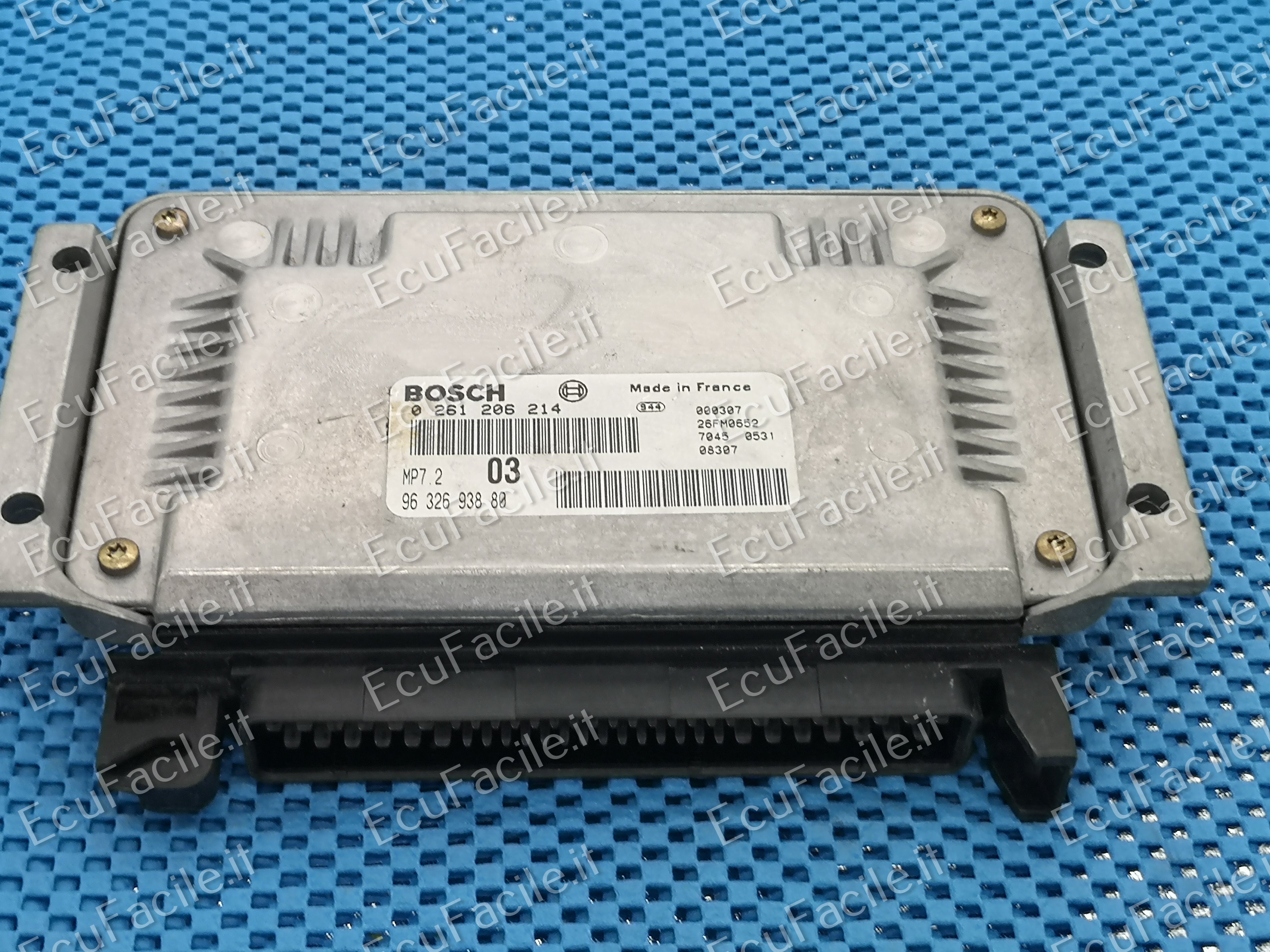 ECU CITROEN XSARA 1.6 8V CODICE: 0261206214 9632693880