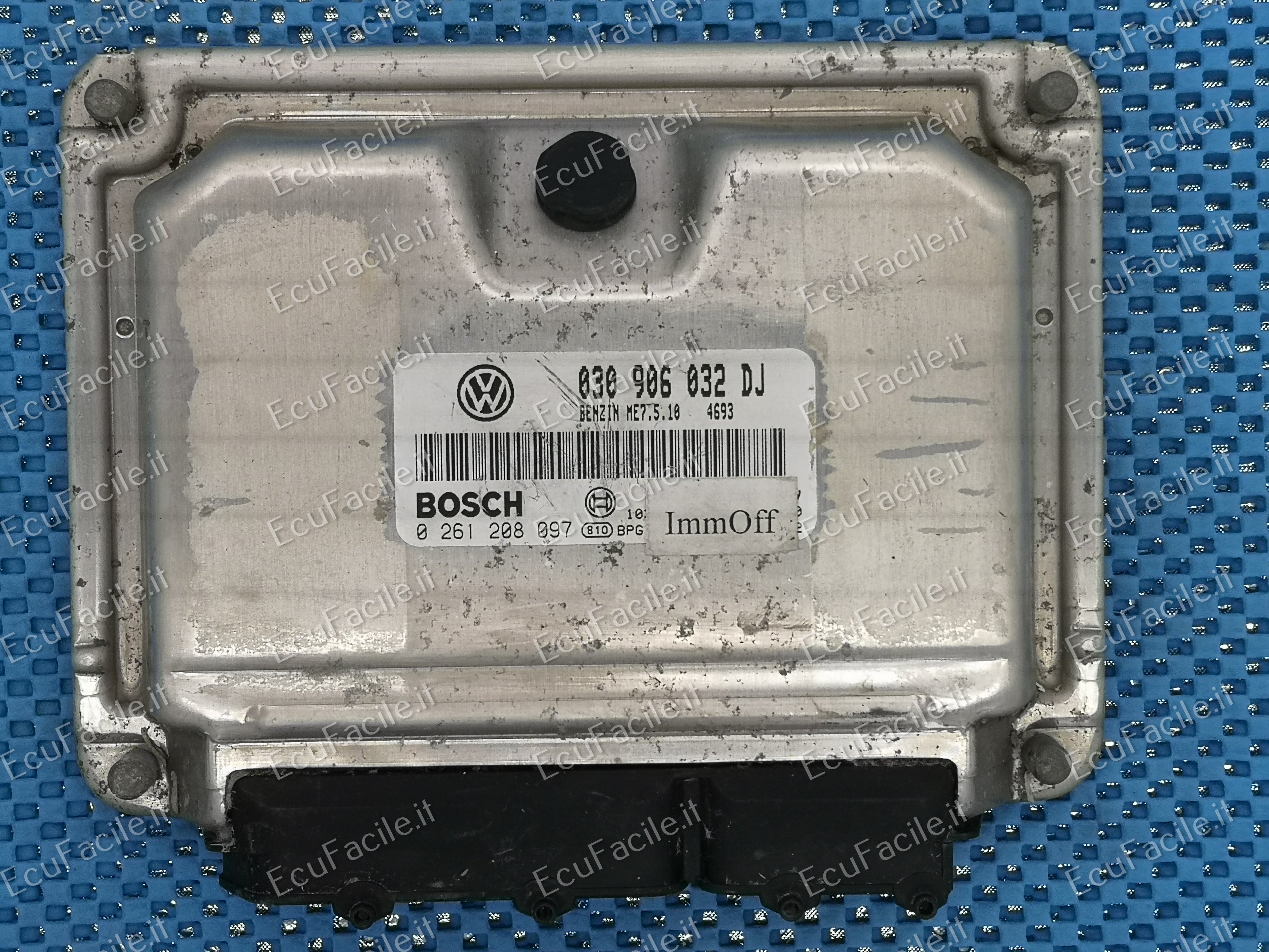 Ecu Seat Arosa, 0261208097 030906032 DJ, ME7.5.10. 030906032DJ