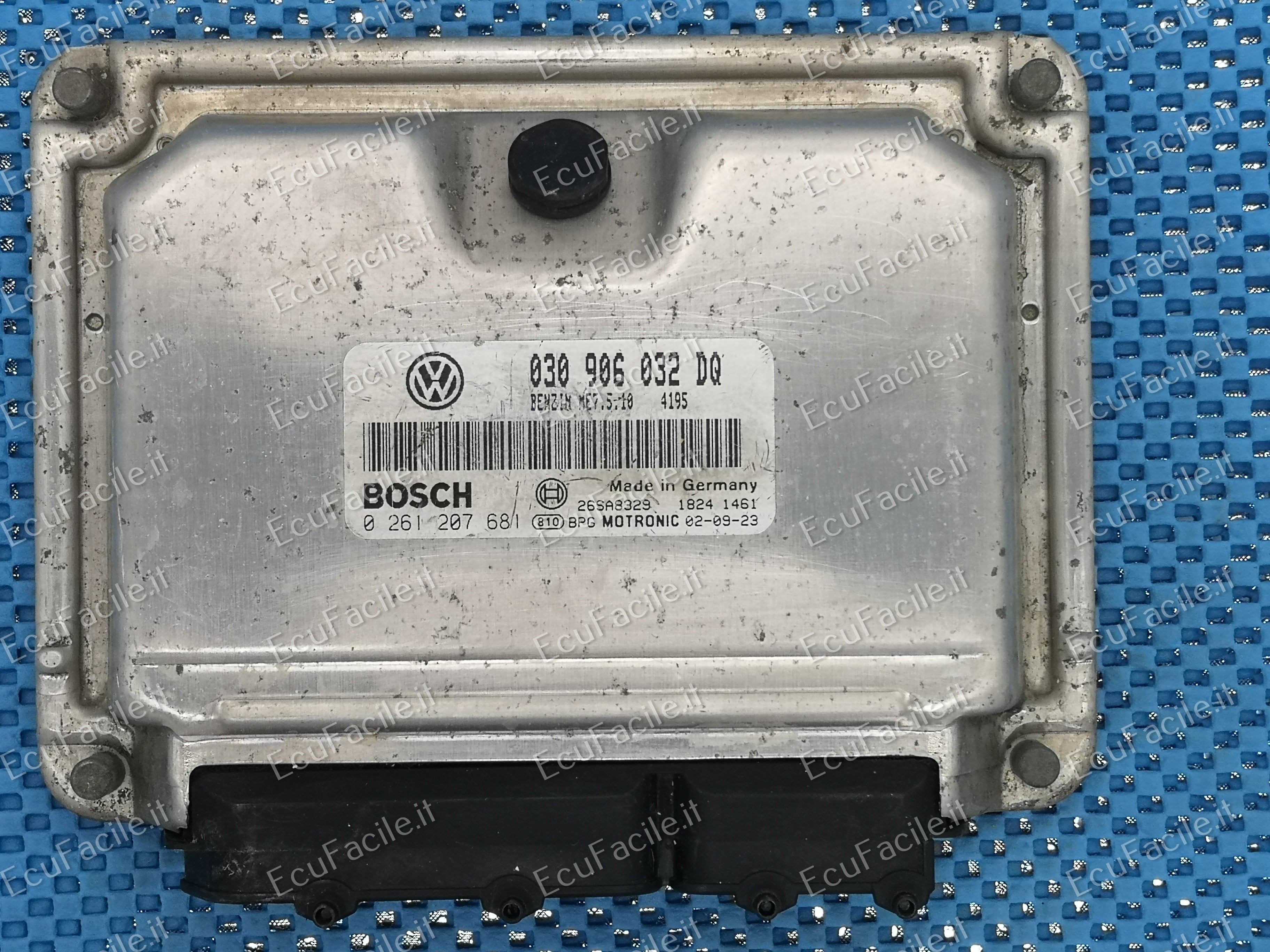 ECU VW VOLKSWAGEN LUPO 1.4 0261207681 030906032DQ, ME7.5.10