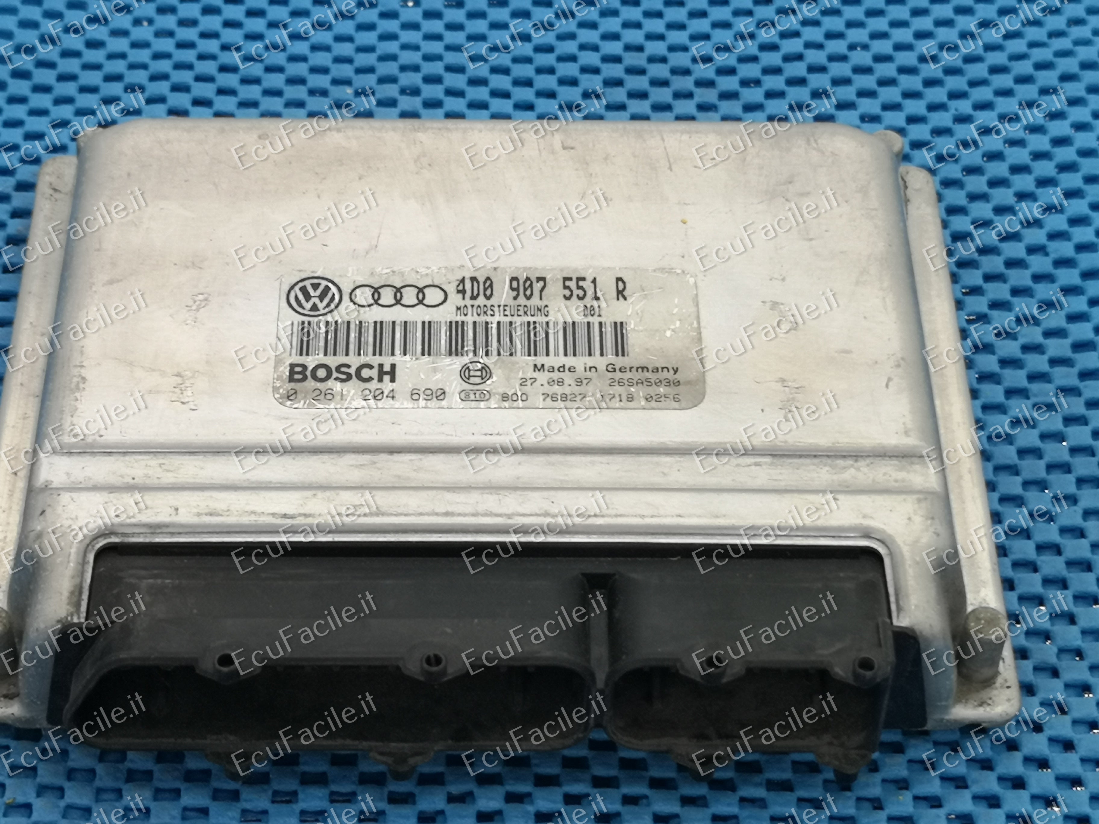 ECU AUDI A6 VW Passat 2.8 4D0907551R 0261204690 M3.8.2 M 3.8.2