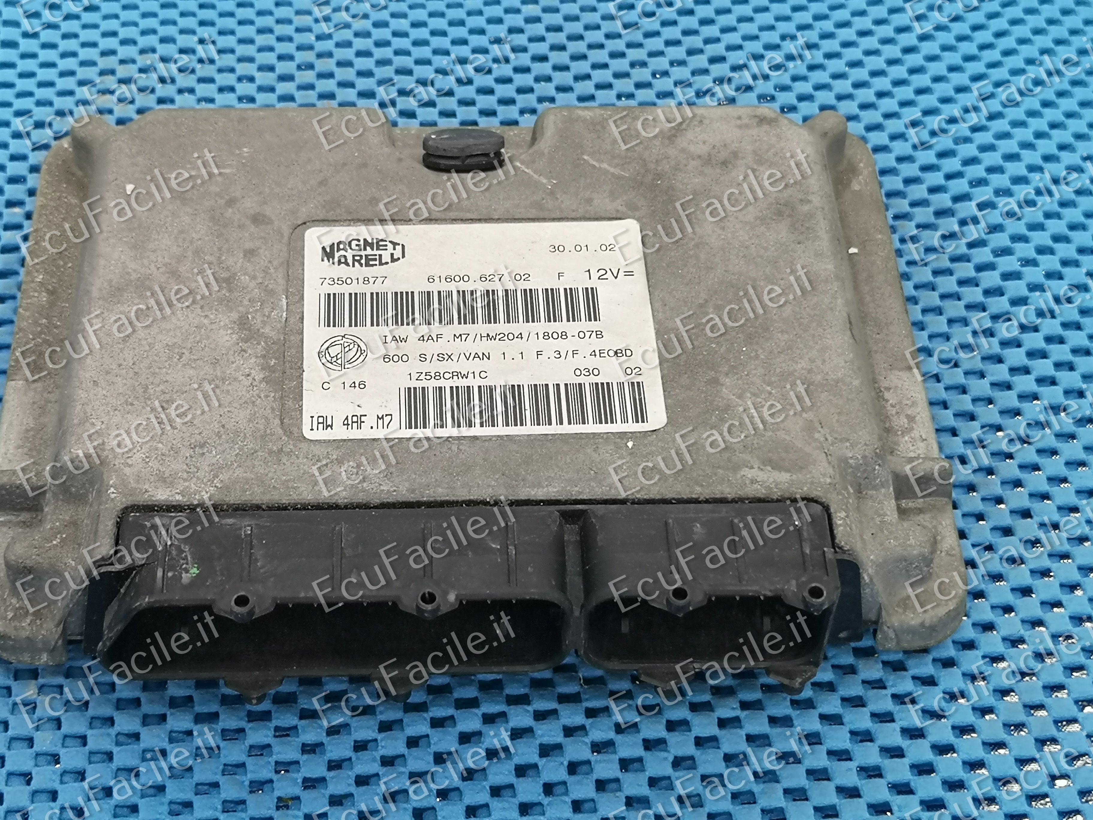 ECU FIAT 600 MPI IAW4AFM7 IAW 4AFM7 73501877 6160062702