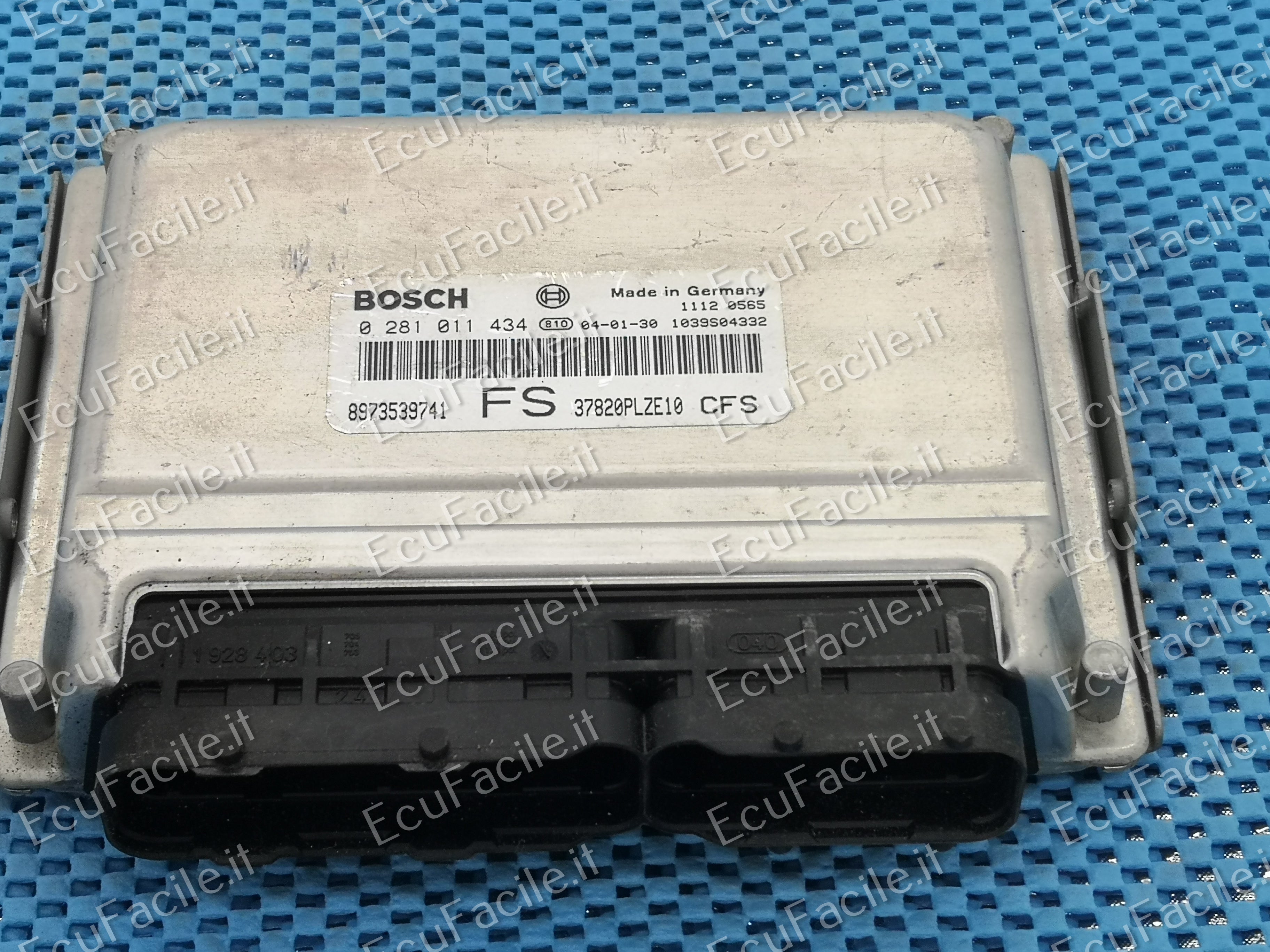 ECU HONDA CIVIC 1.7 CDTI BOSCH 0281011434 8973539742