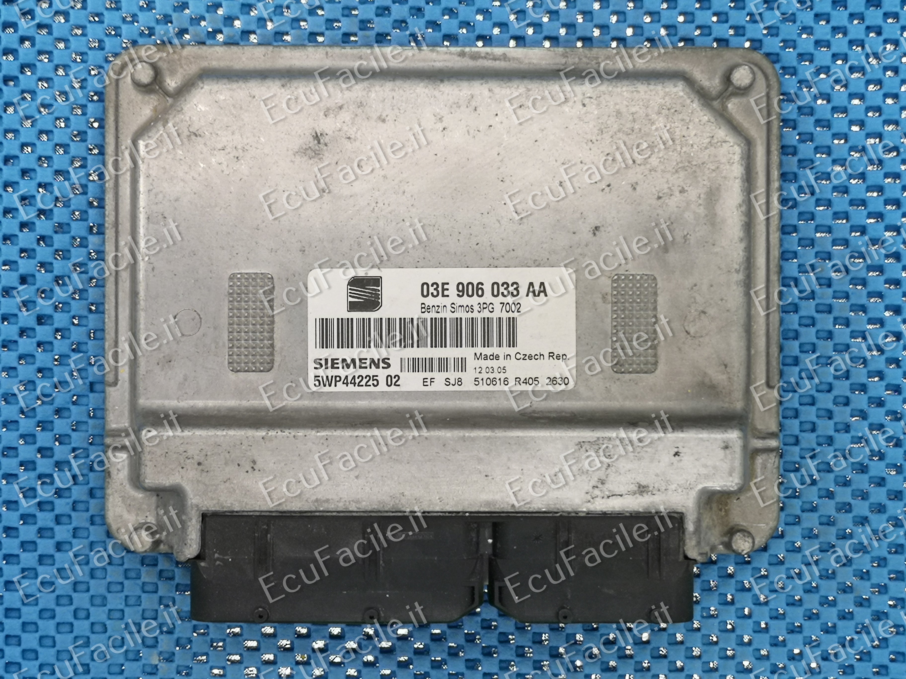ECU Seat ibiza 1200 BZ SIEMENS 5WP4422502 03E906033AA SIMOS 3PG