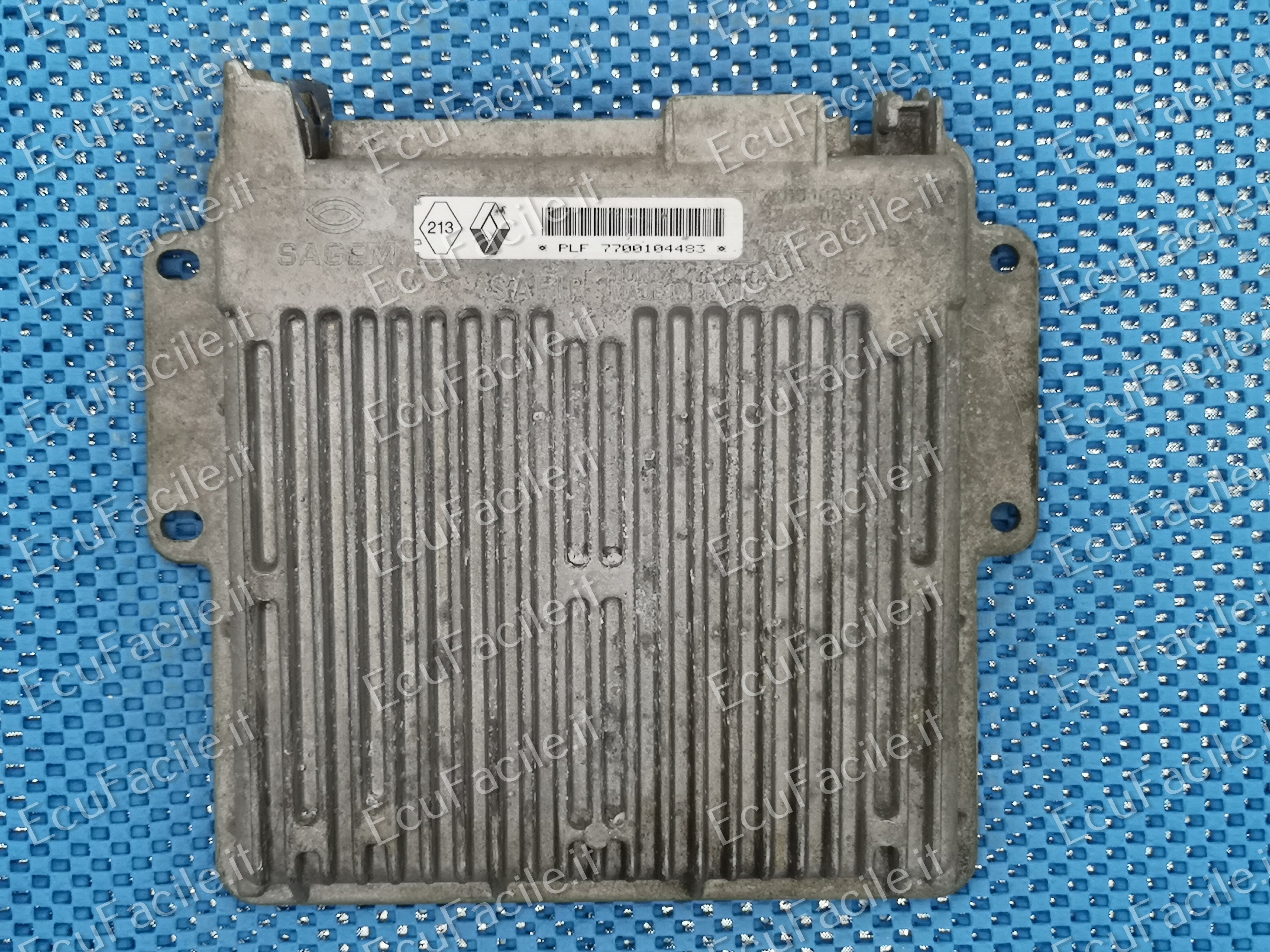 Ecu sagem renault twingo 1.2l -1 7700104483 7700103967