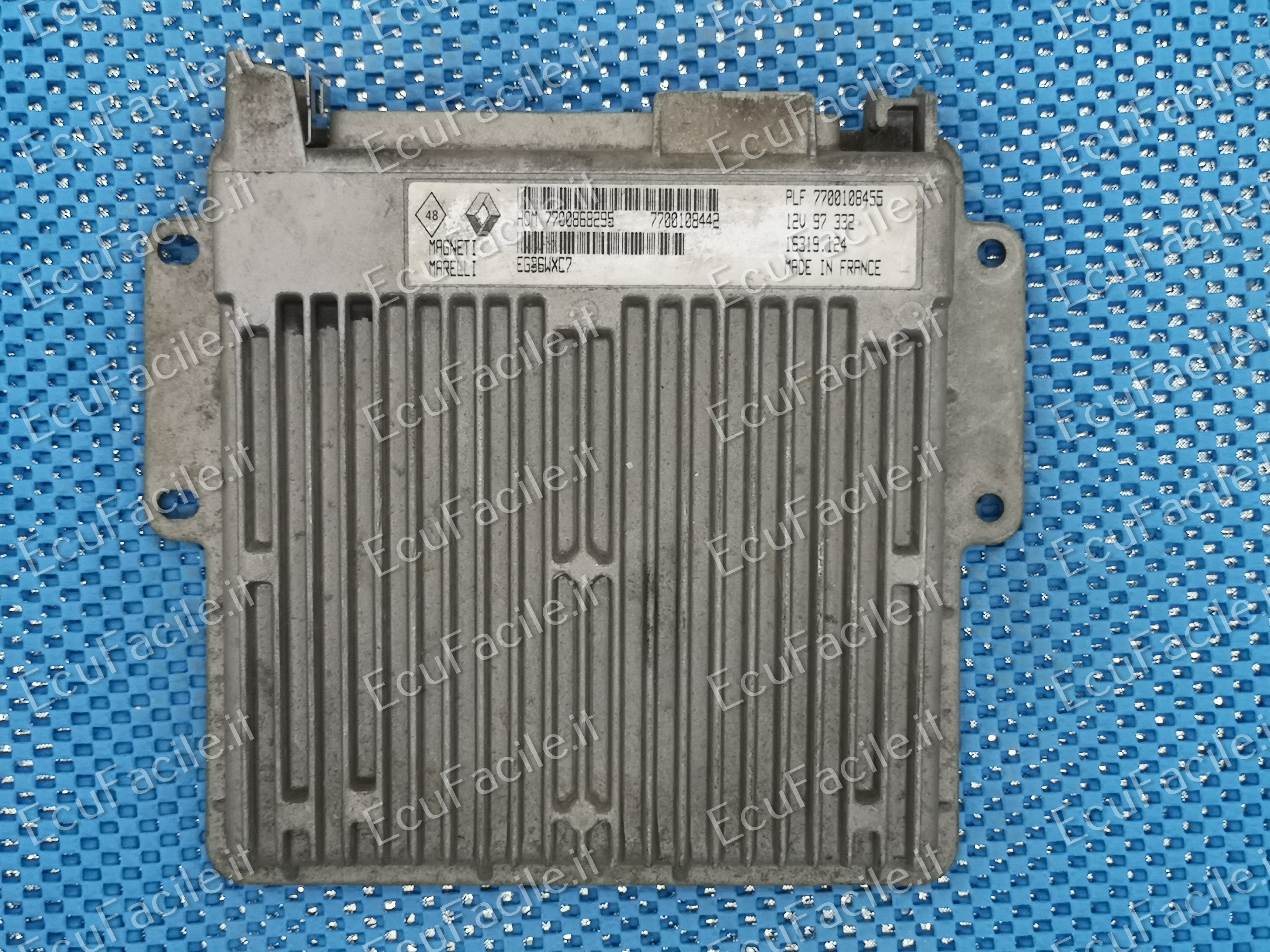 ECU Renault Clio Twingo 1.2 7700108442 HOM7700868295 7700108455