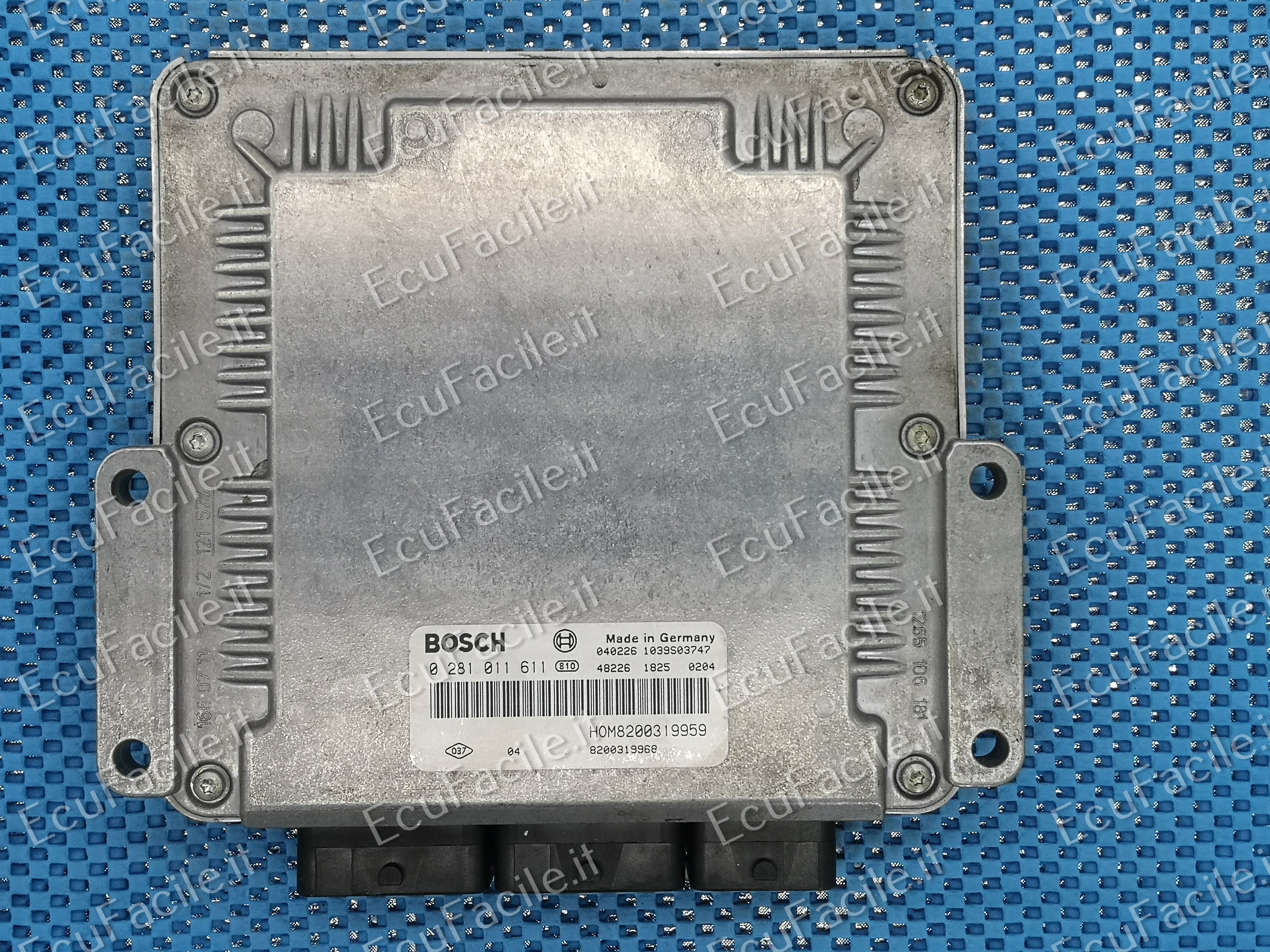 ECU MITSUBISHI SPACE STAR 1.9 0281011611 HOM8200319959